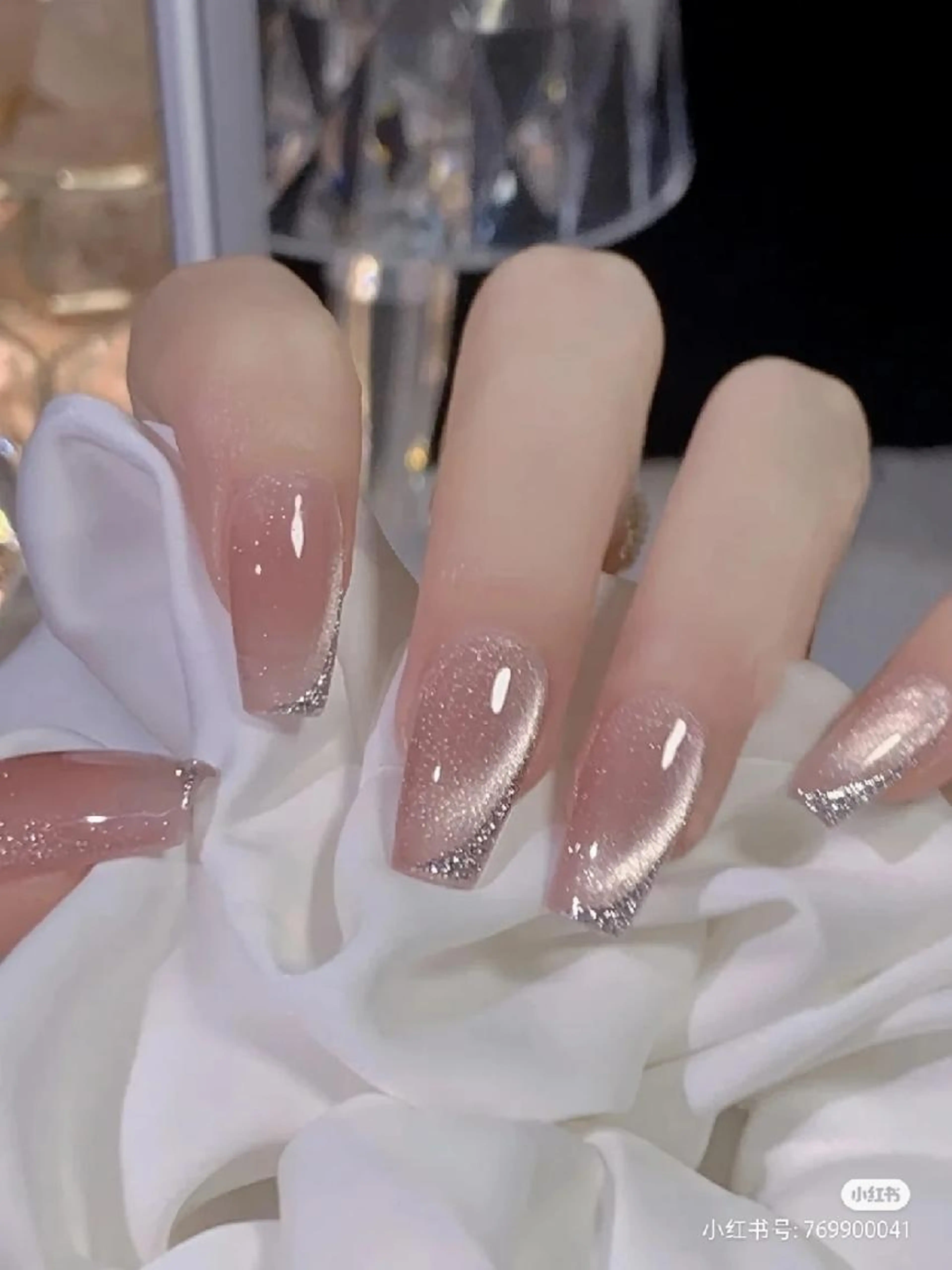 ワンホンネイルの写真