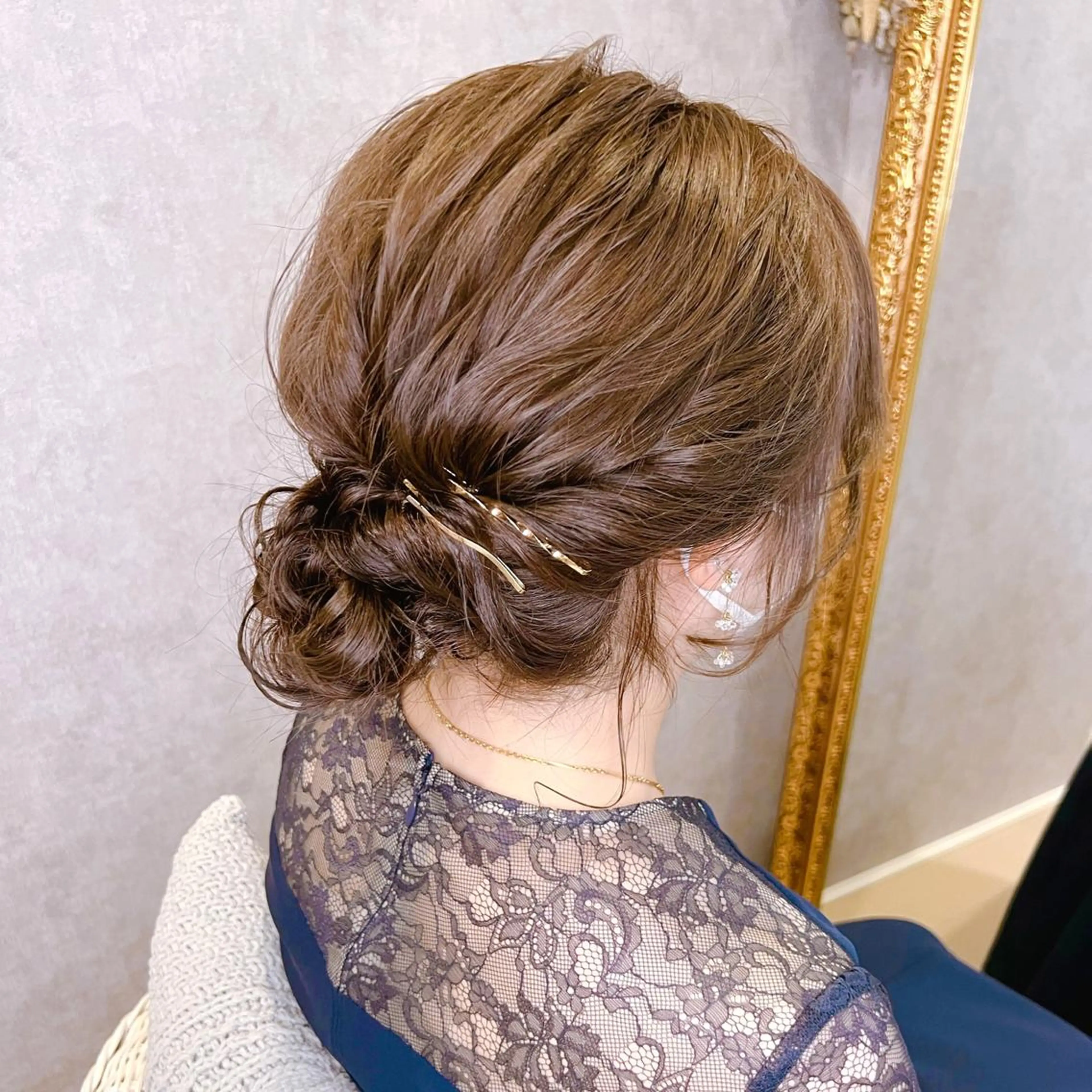 ヘアアレンジ ヘアセット Feather MAIのマツエク・マツパデザイン