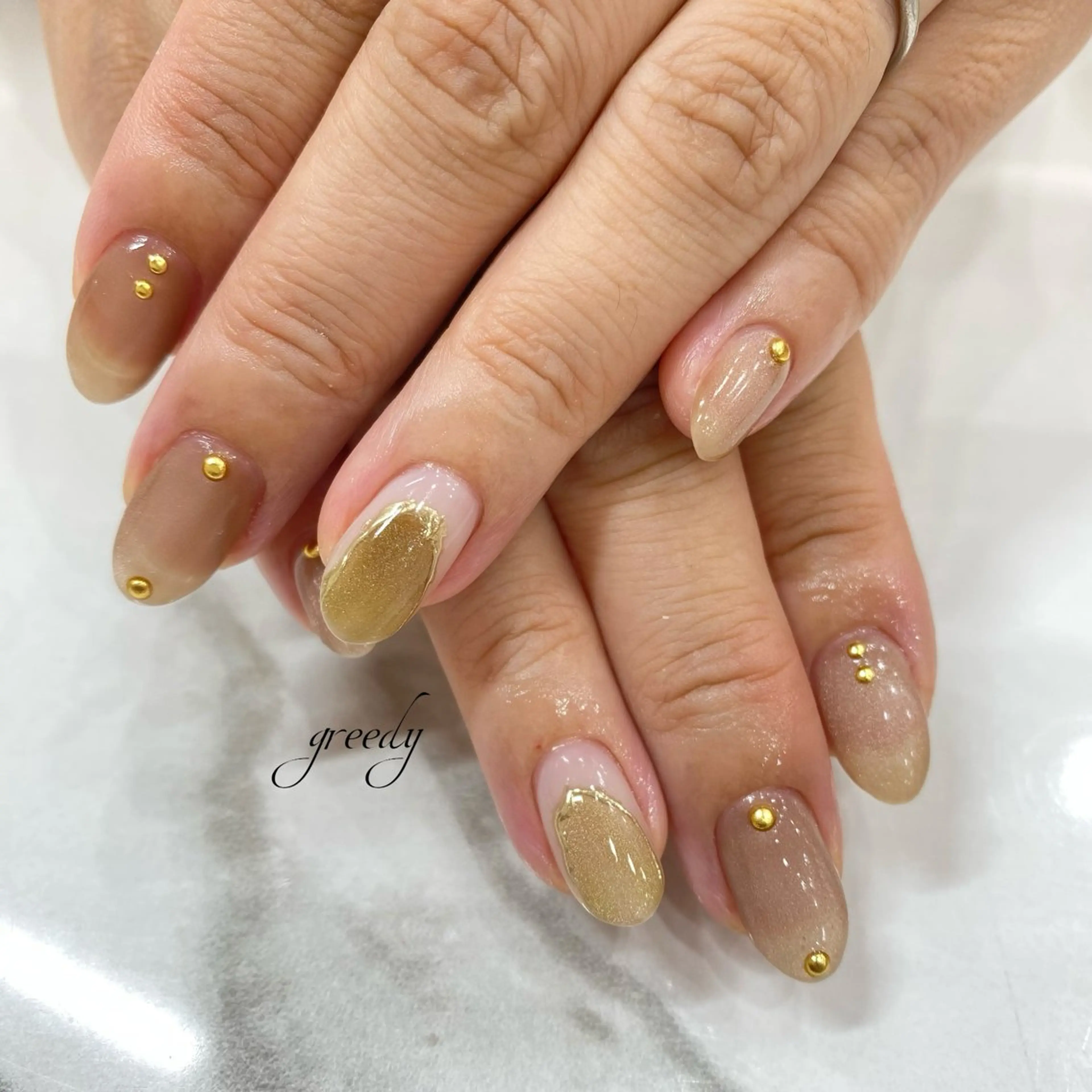ネイル greedy 東山店 田之上のネイルデザイン
