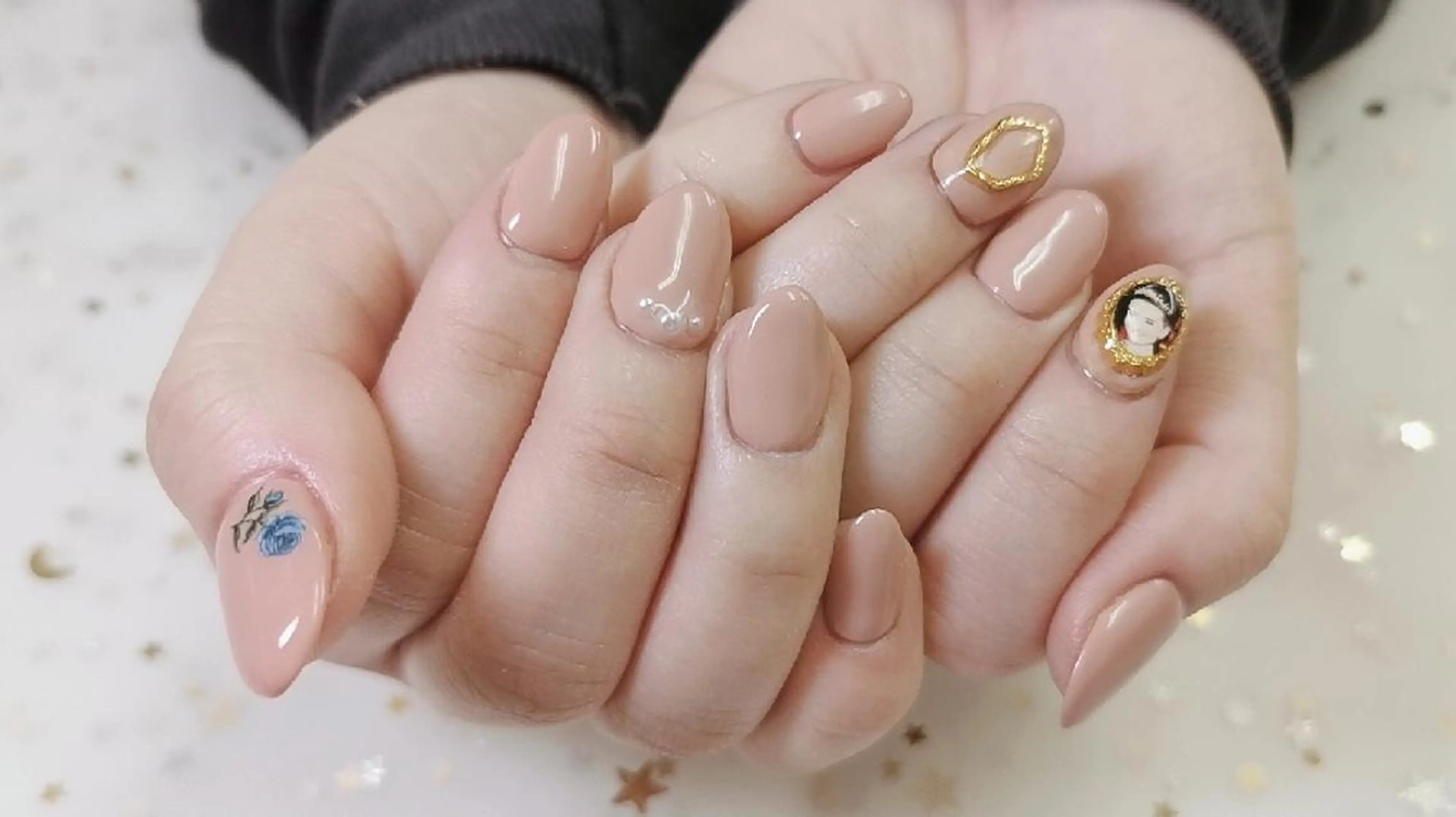 ネイル ハンドネイル 上福岡 らんらんのネイルデザイン