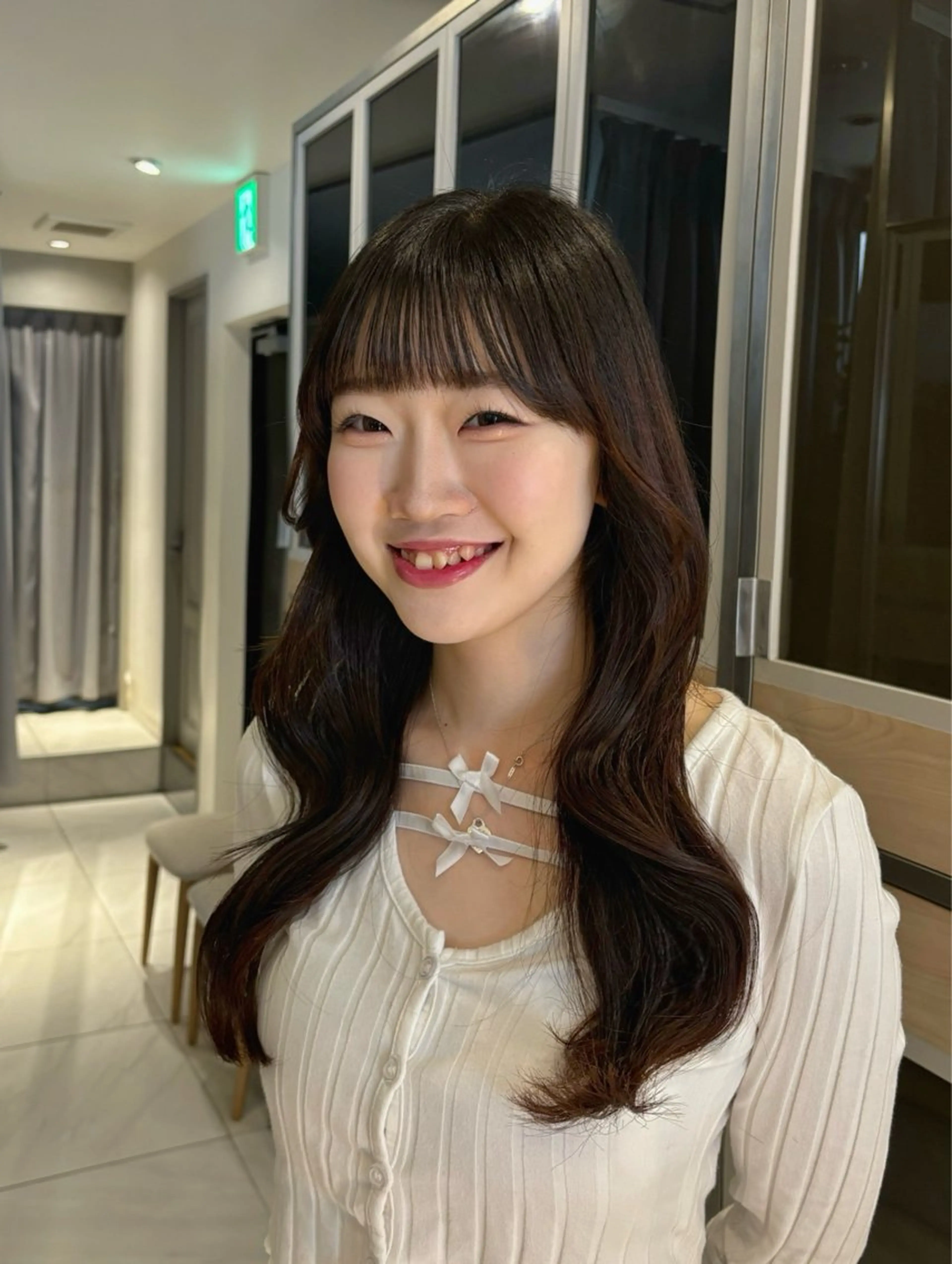 ロング カラー ヘアアレンジ カット ヘアカラー ヘアセット 艶髪/レイヤーカット 🐣misakiのヘアスタイル