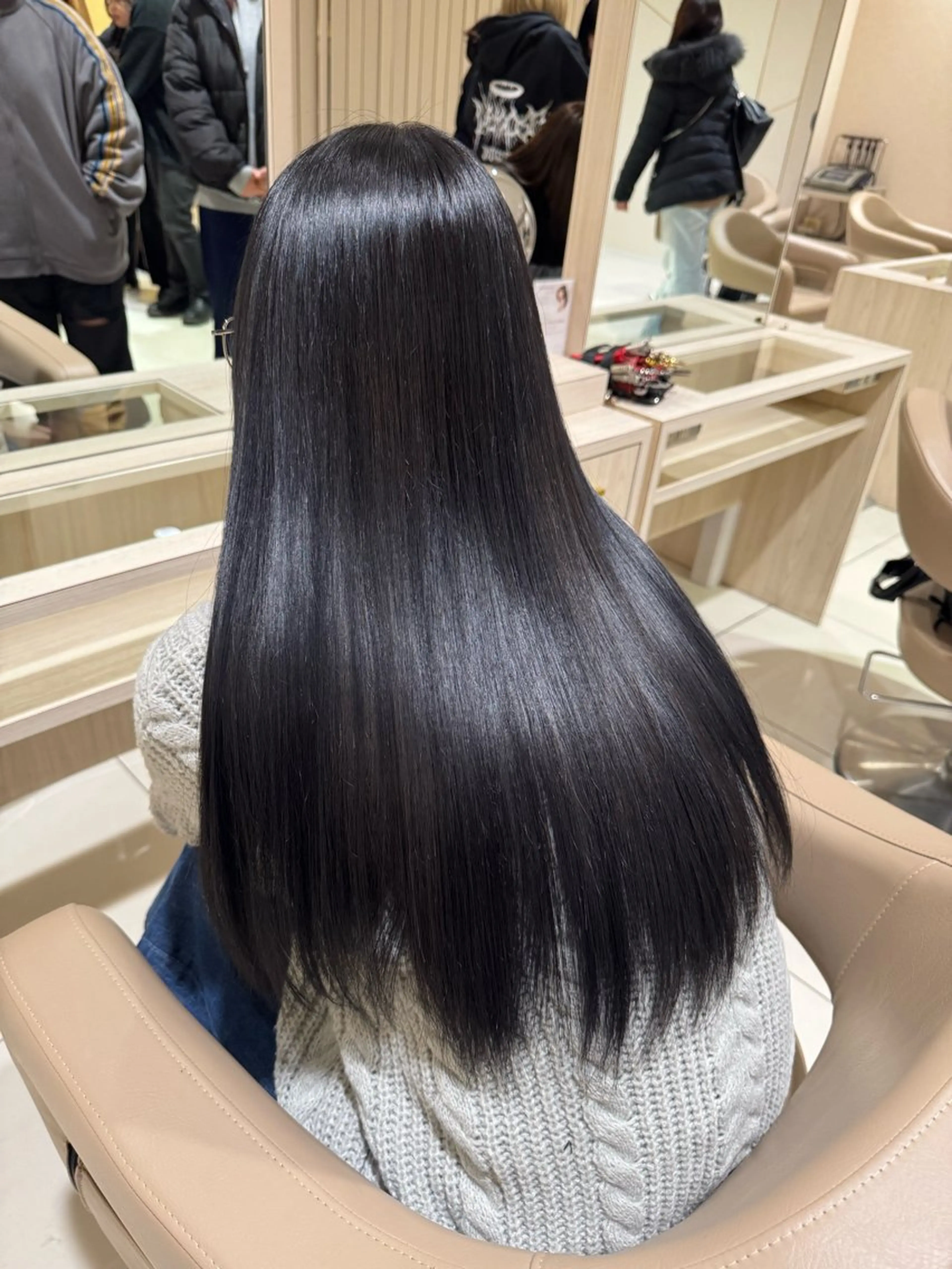 【初回来店~3回目まで可能🍀】ハイグレード縮毛矯正+3stepトリートメントの写真