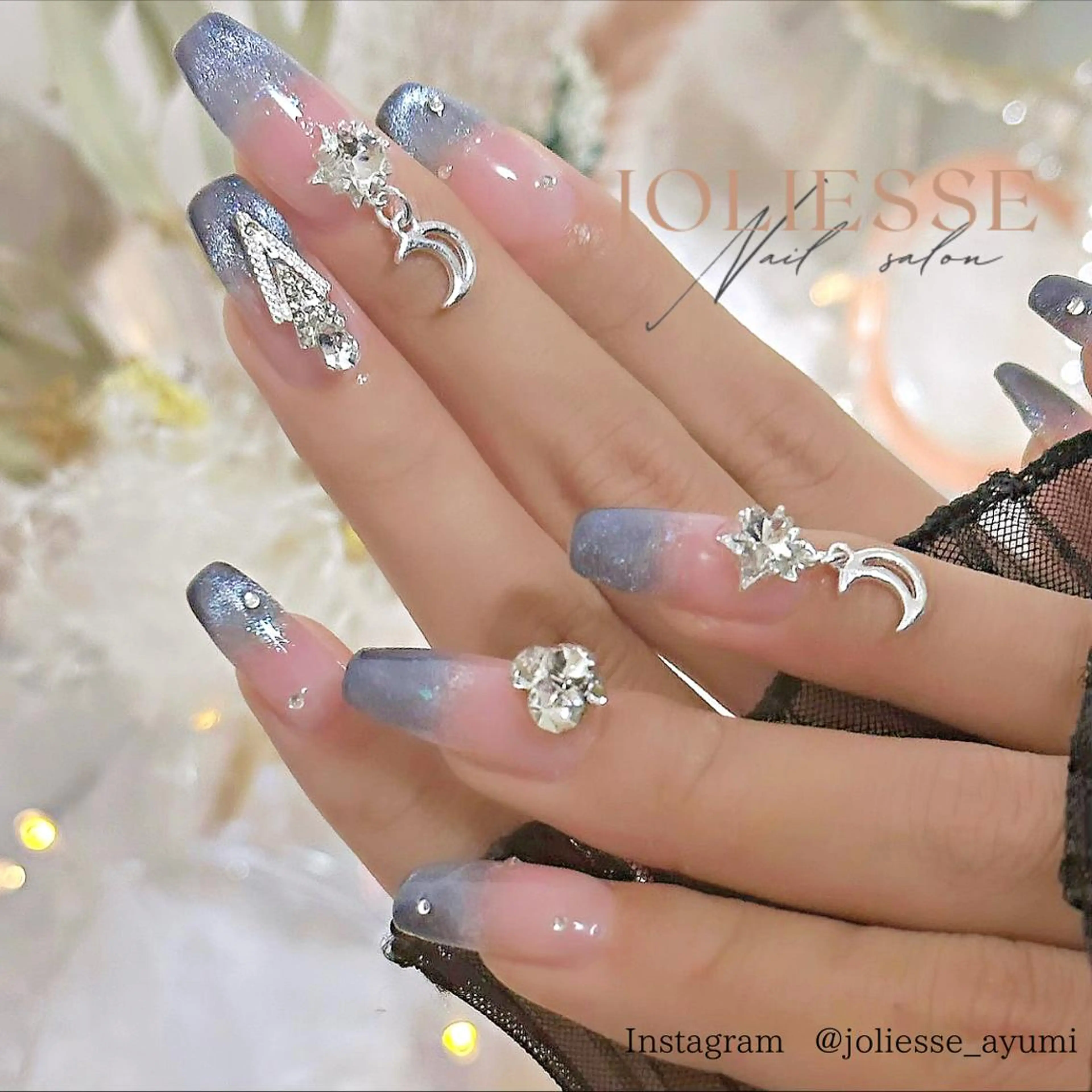 ネイル マグネットネイル ハンドネイル joliesse【ジョリエス】所属・JOLIESSE Ayumiのネイルデザイン