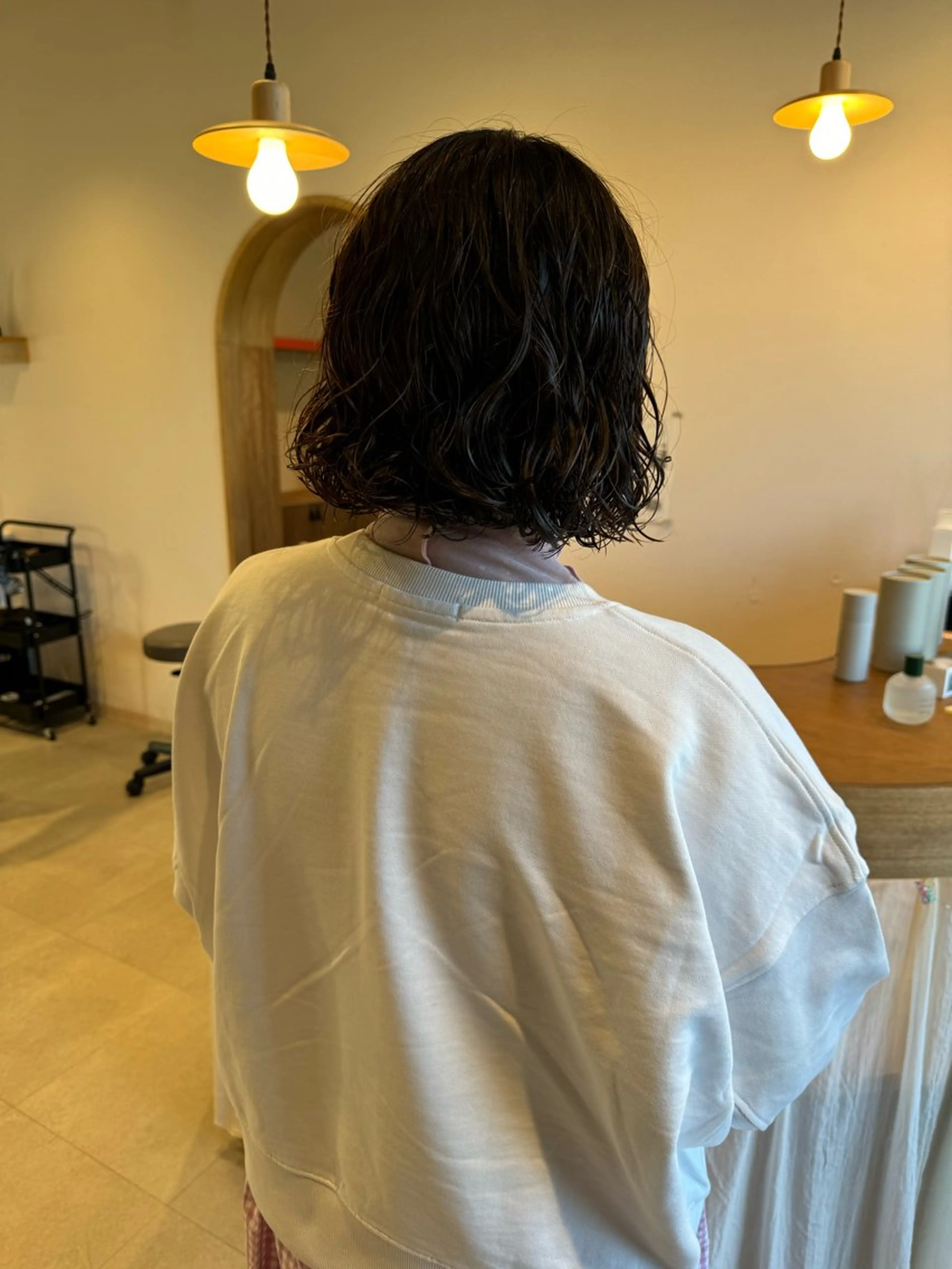 ショート カラー パーマ カット パーマ レイヤー/ボブパーマ /垢抜け/タクミのヘアスタイル