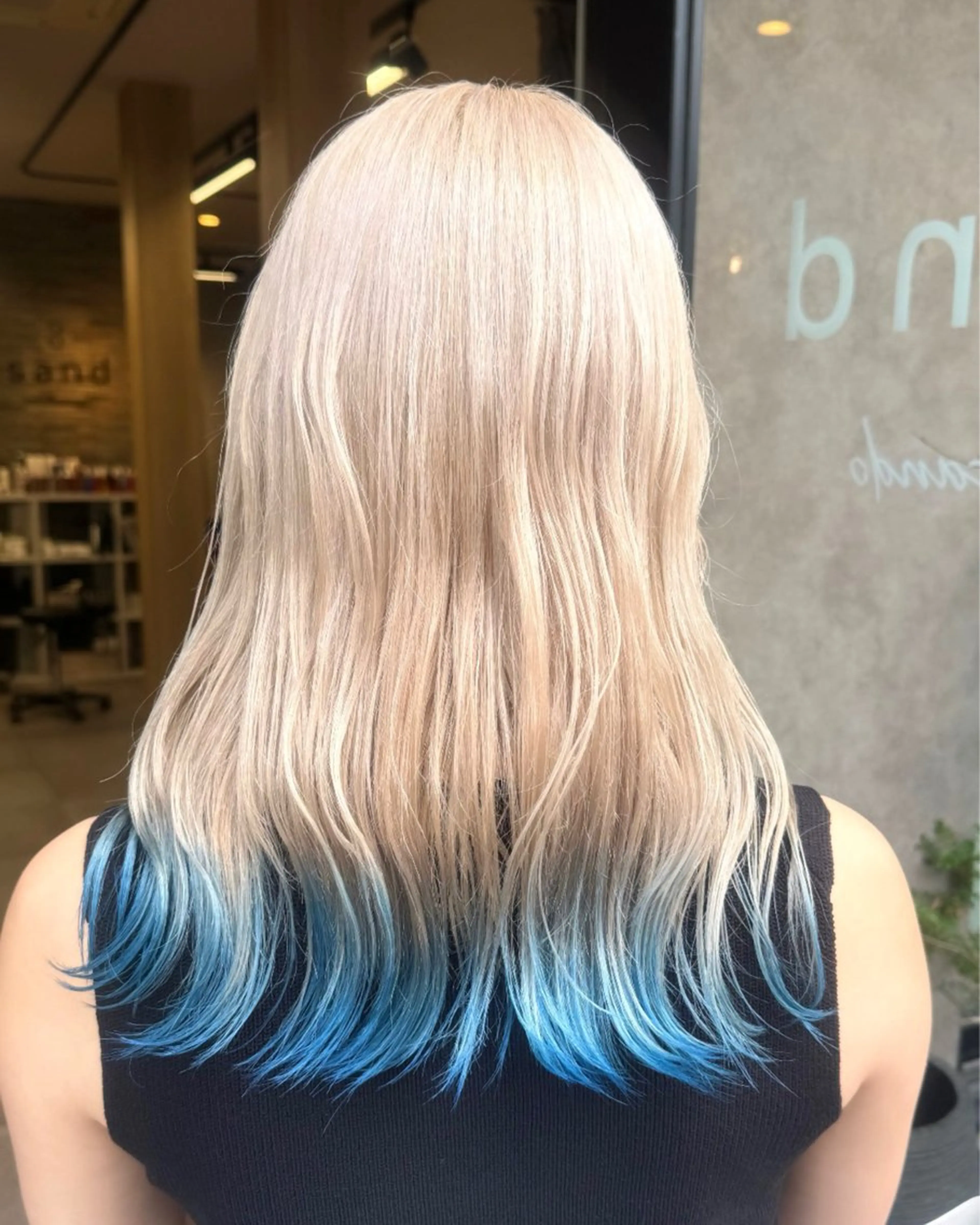 セミロング 松本 和馬のヘアスタイル