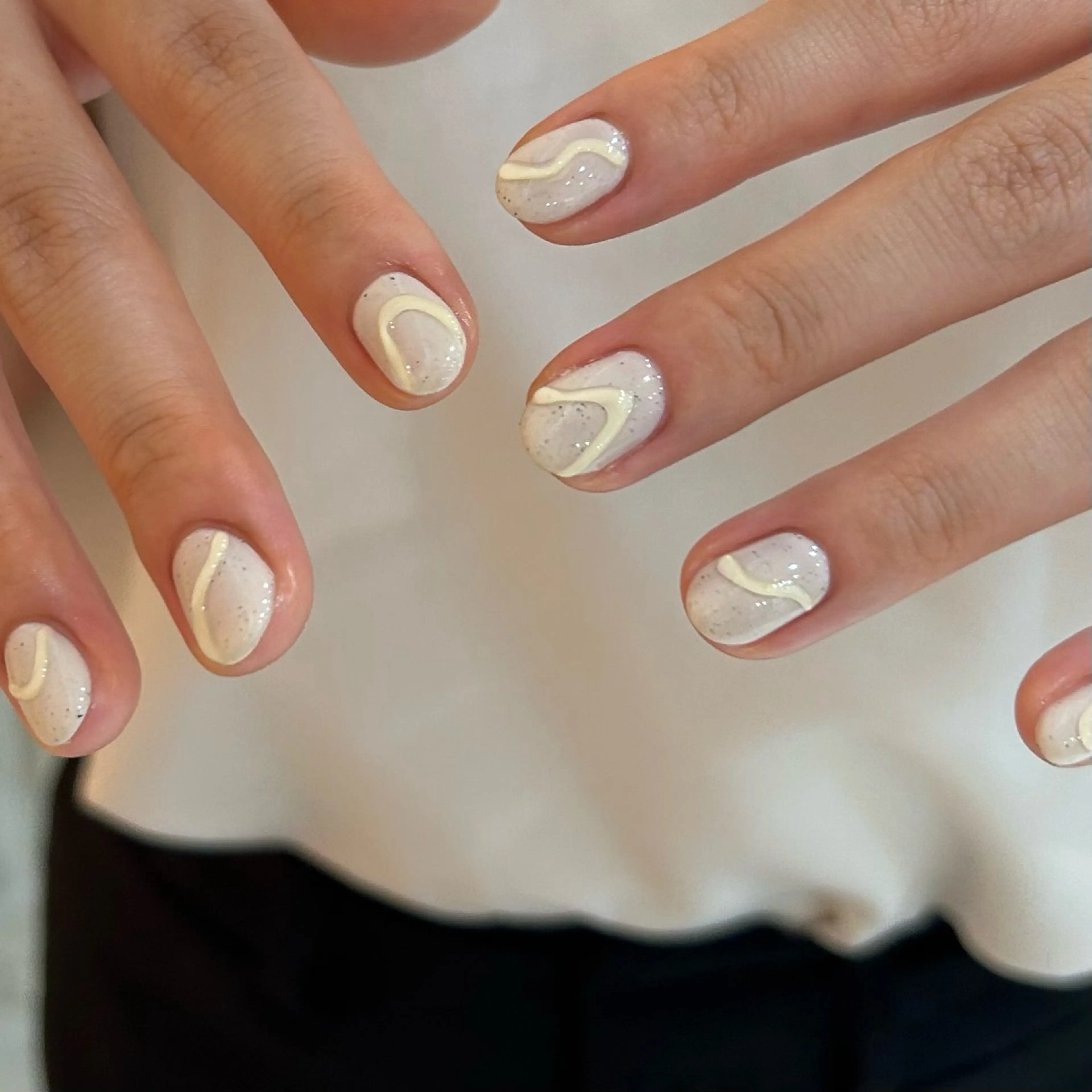 ネイル シンプルネイル Chipieee manamiのネイルデザイン