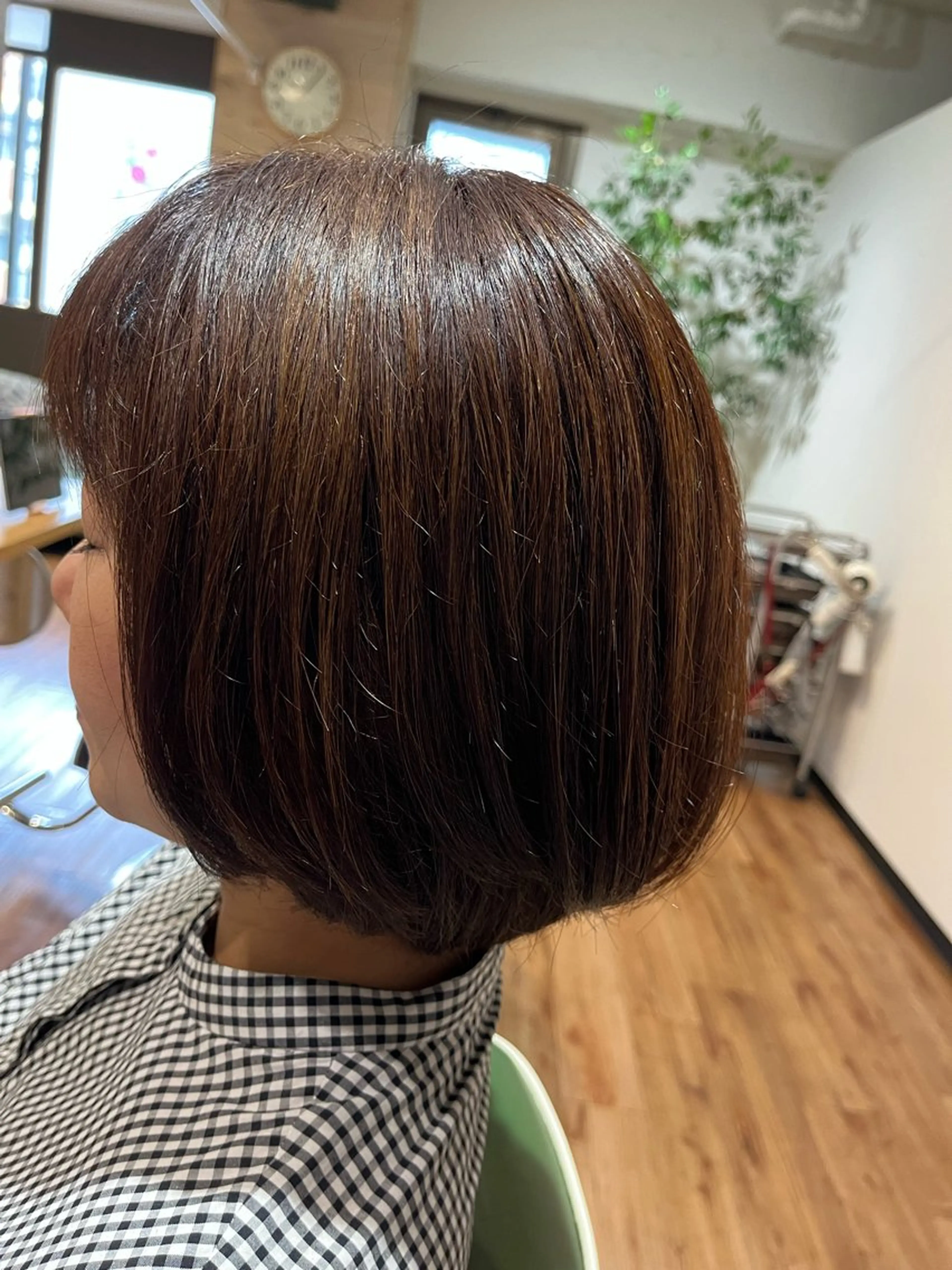 ミディアム カット ヘアカラー トリートメント ✨ショート/ボブ 縮毛矯正✨アキラのヘアスタイル