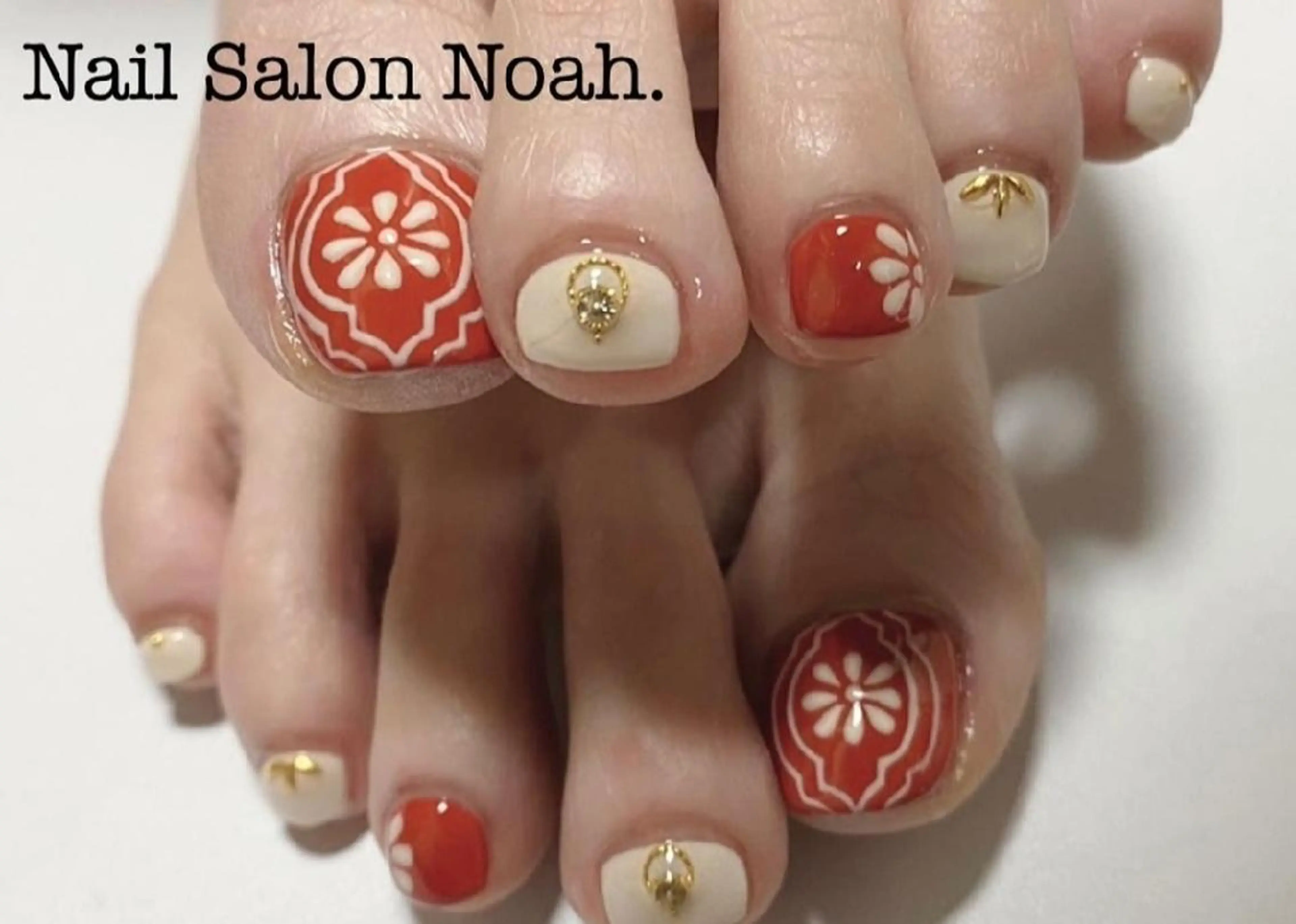 ネイル 持ち込み フットネイル Nail Salon Noah所属・Nail Salon Noah.のネイルデザイン