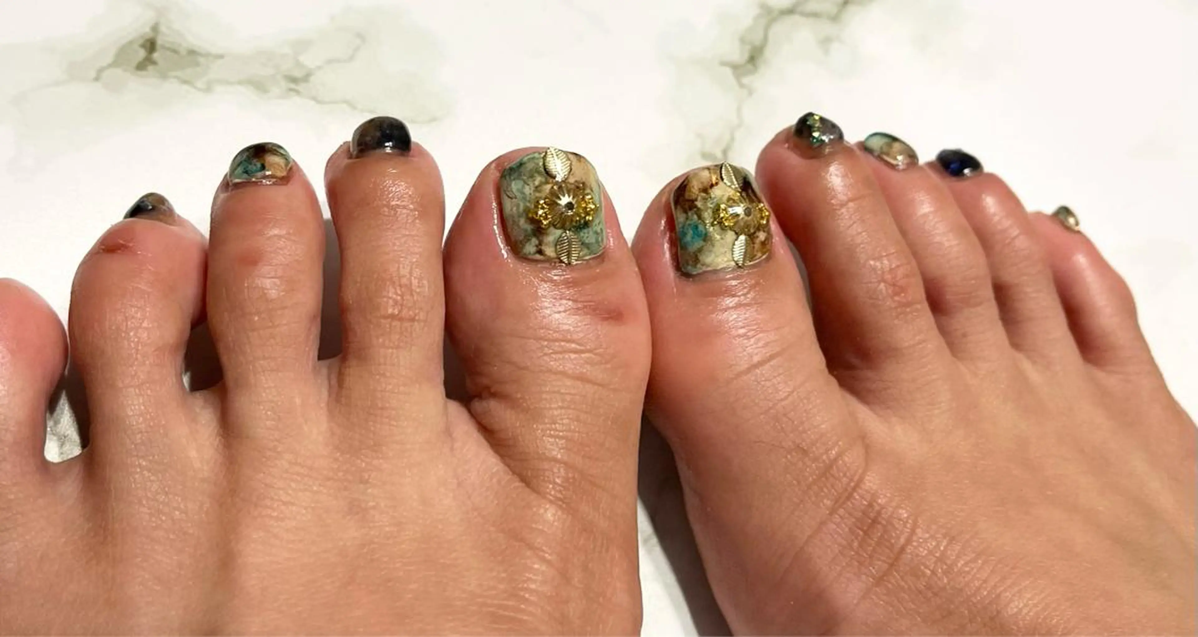 ネイル フットネイル Kimura Yukoのネイルデザイン