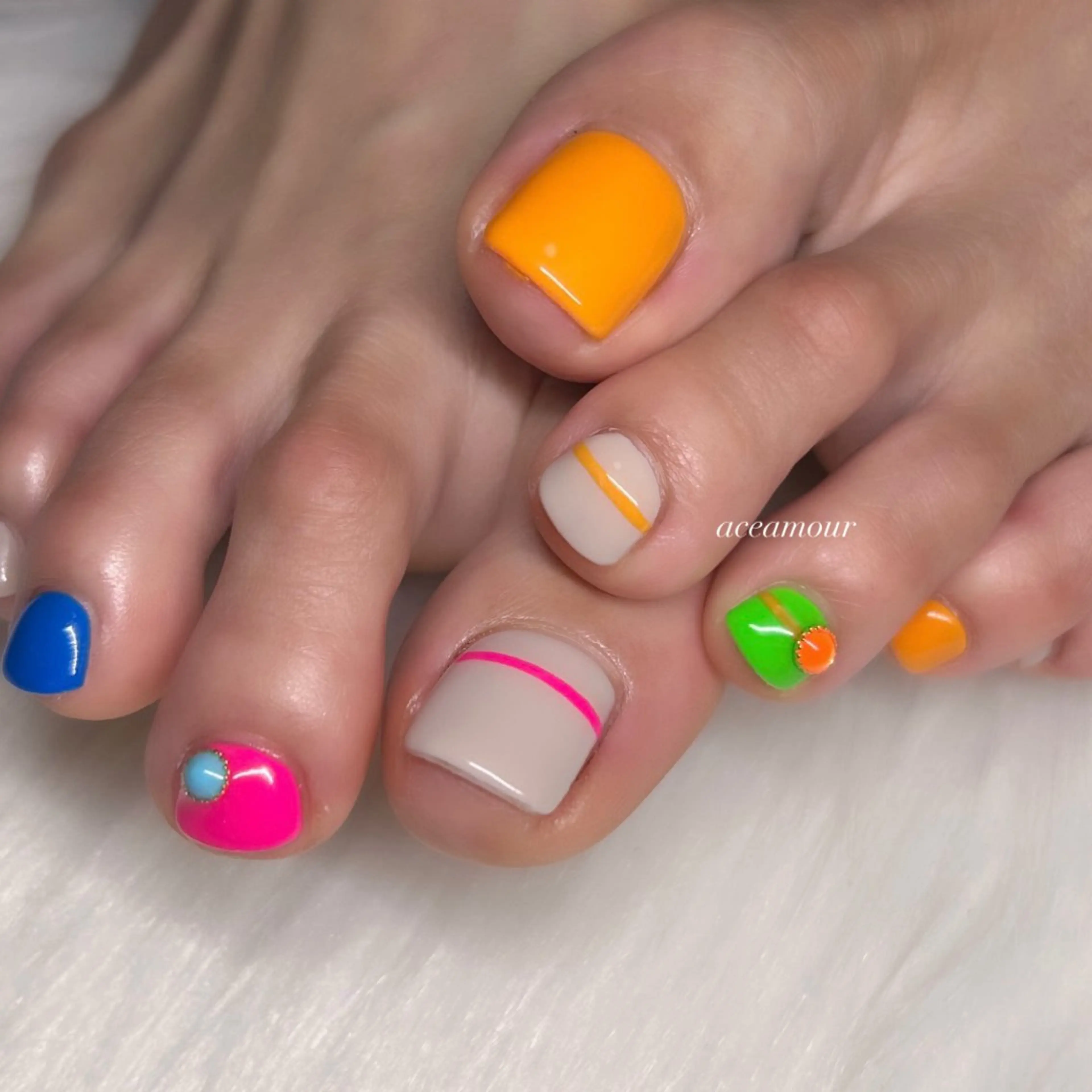 ネイル ネイル/耳つぼ /新ホワイトニングのネイルデザイン