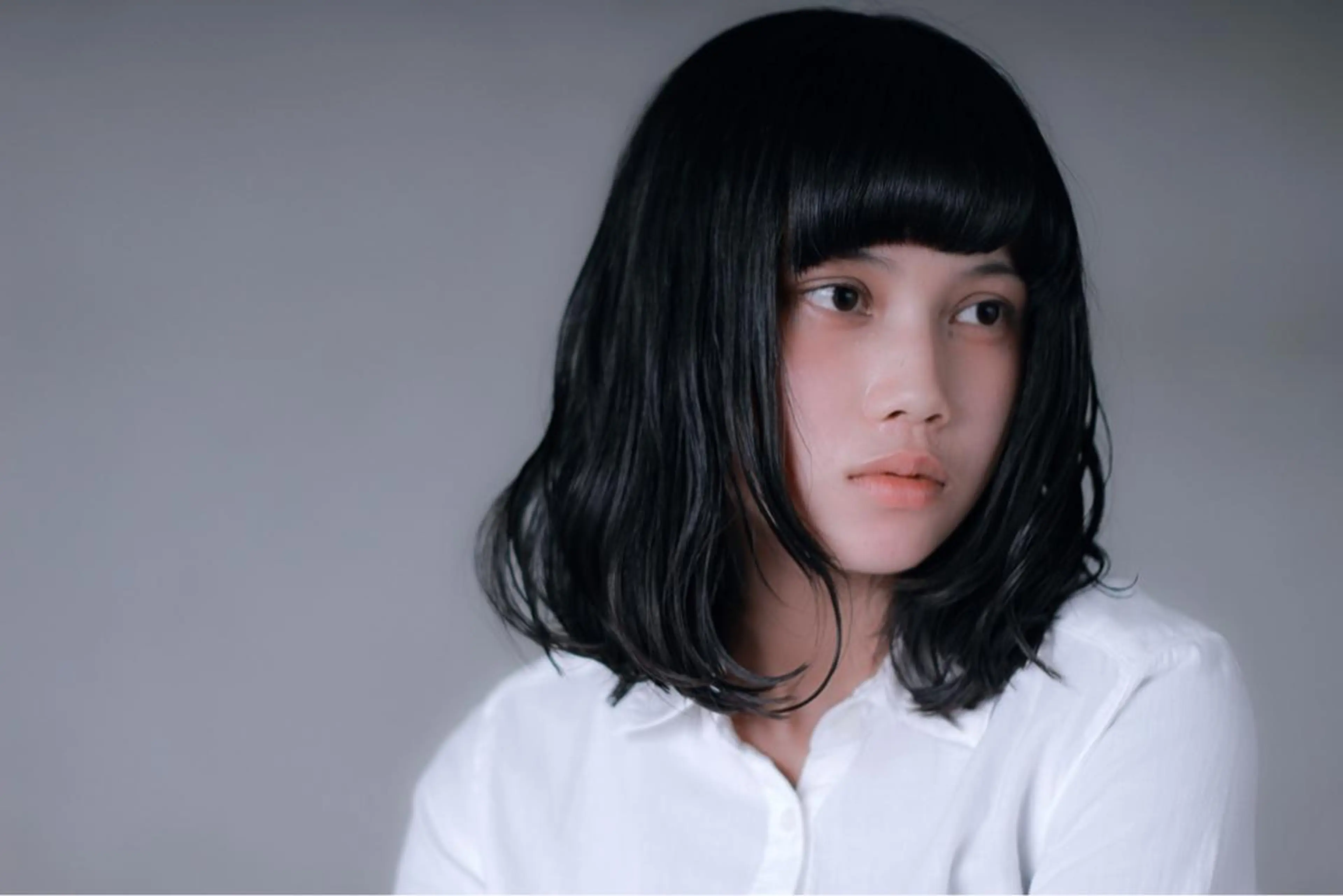 ミディアム 川間 将彦のヘアスタイル