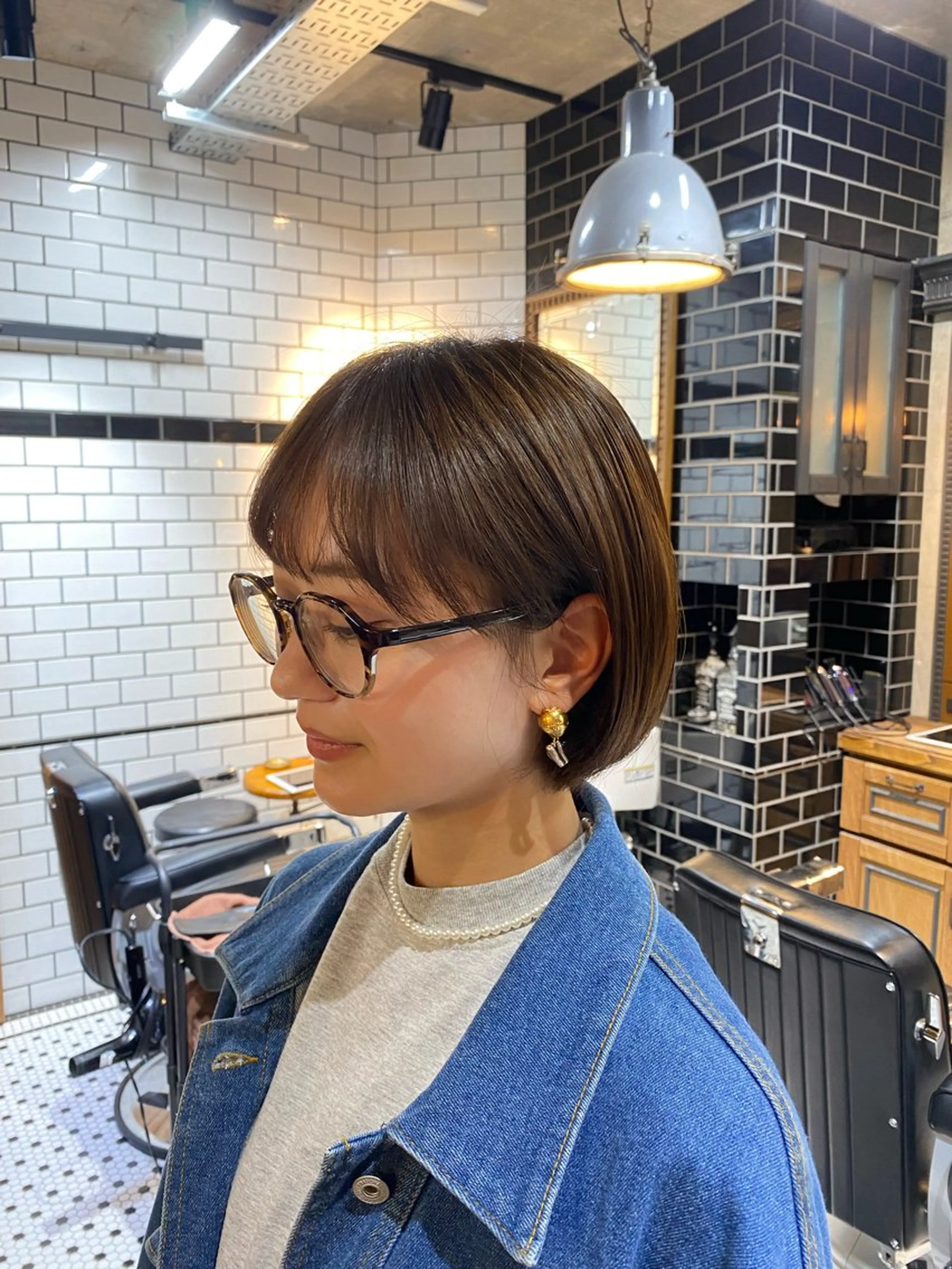 ショート カラー 透明感カラー Hikari .のヘアスタイル