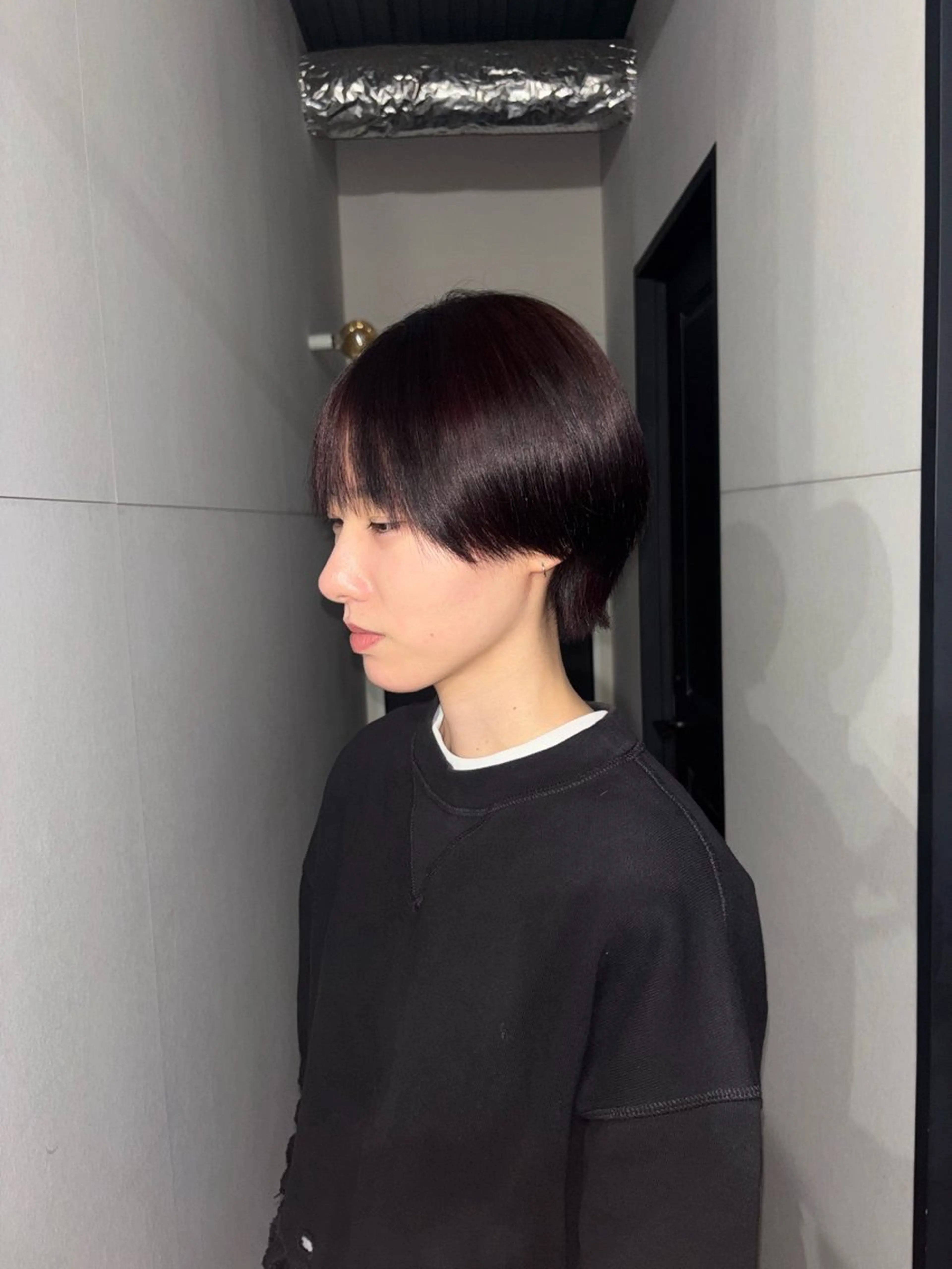 ショート ヘアカラー 【eim】小塚 玲奈のヘアスタイル