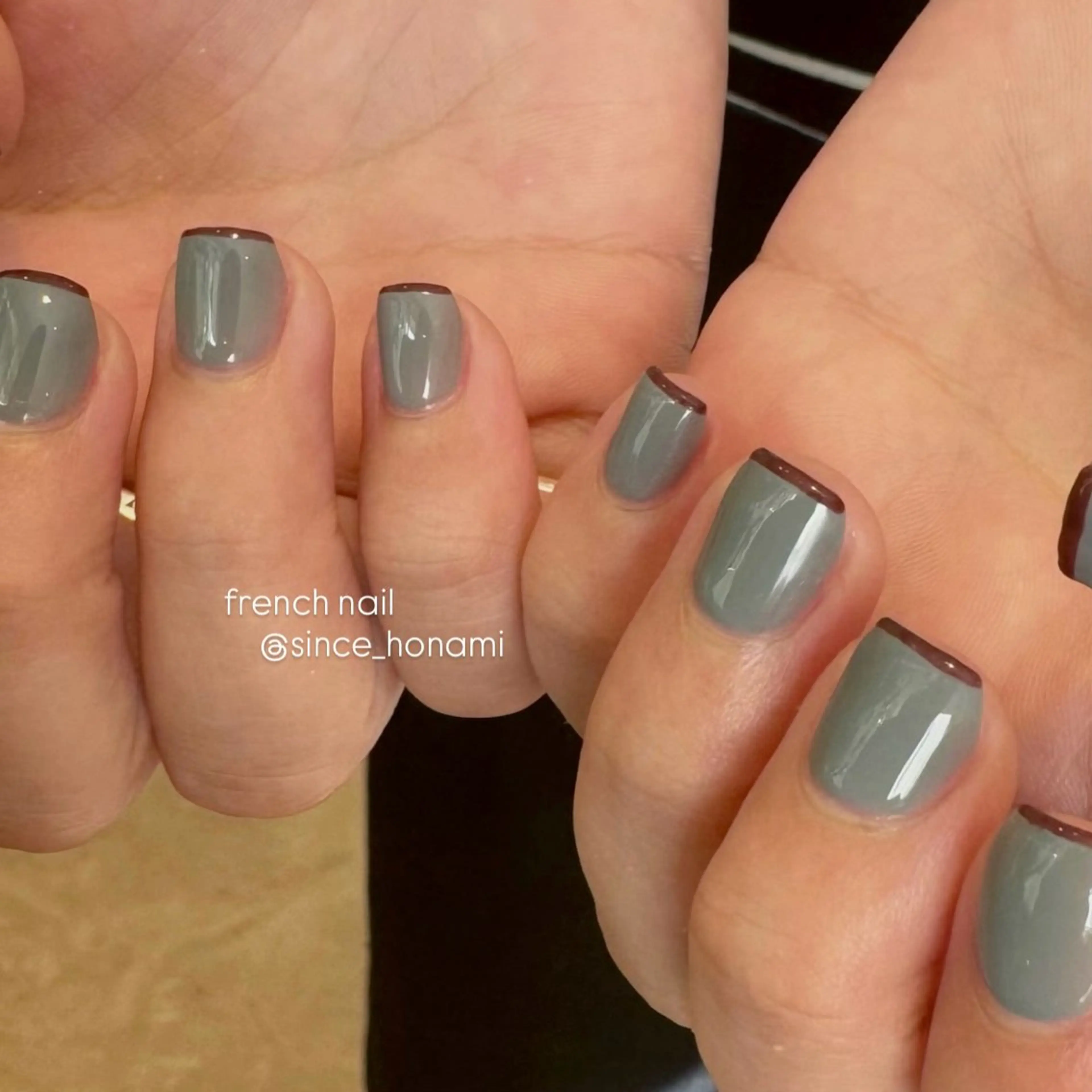 ネイル フレンチネイル ハンドネイル パラジェルプレミアムサロン　SINCE所属・HONAMI パラジェル専門店のネイルデザイン