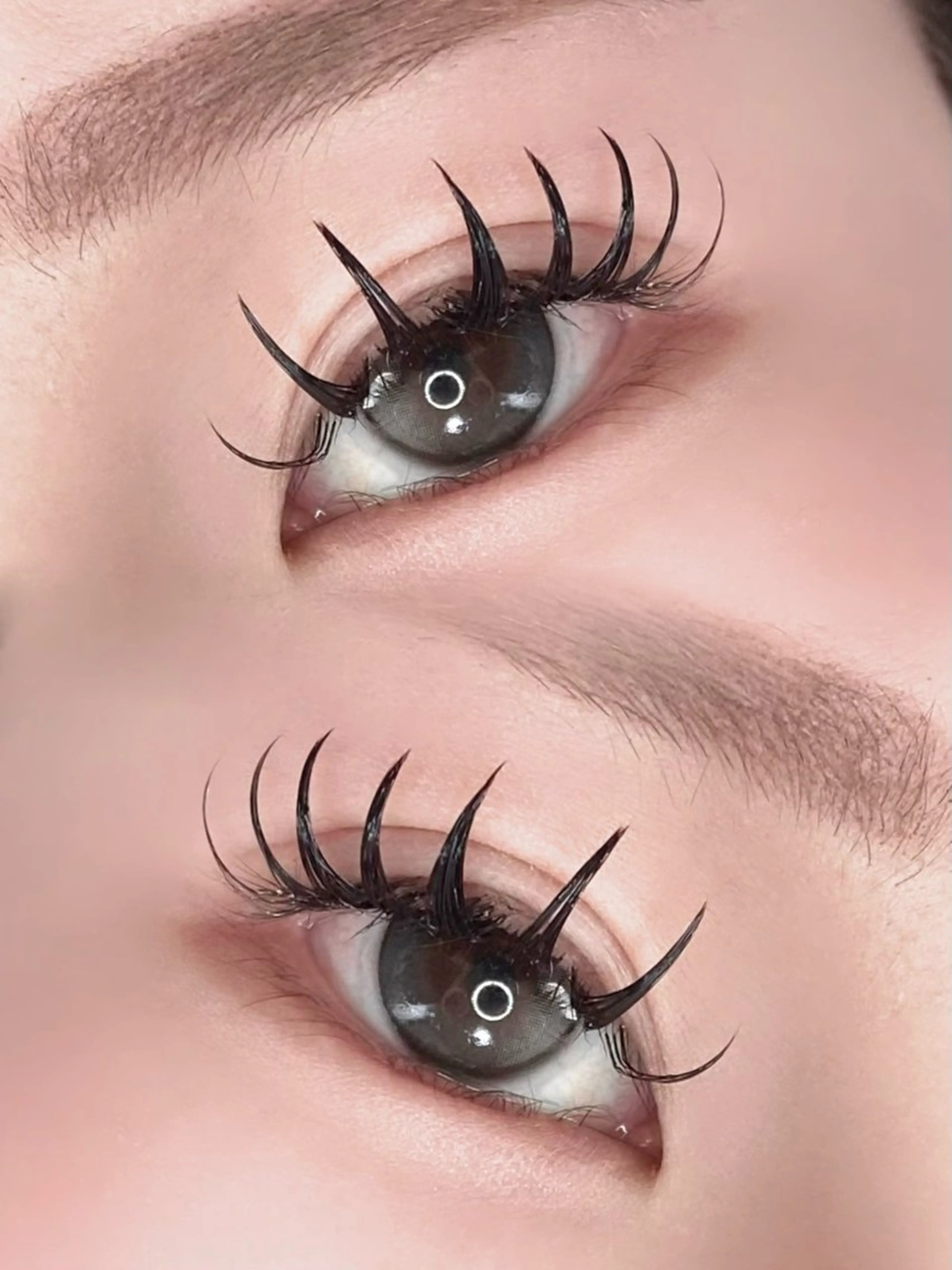 マツエク・マツパ 束感まつ毛 REBYNA 【リバイン】のマツエク・マツパデザイン