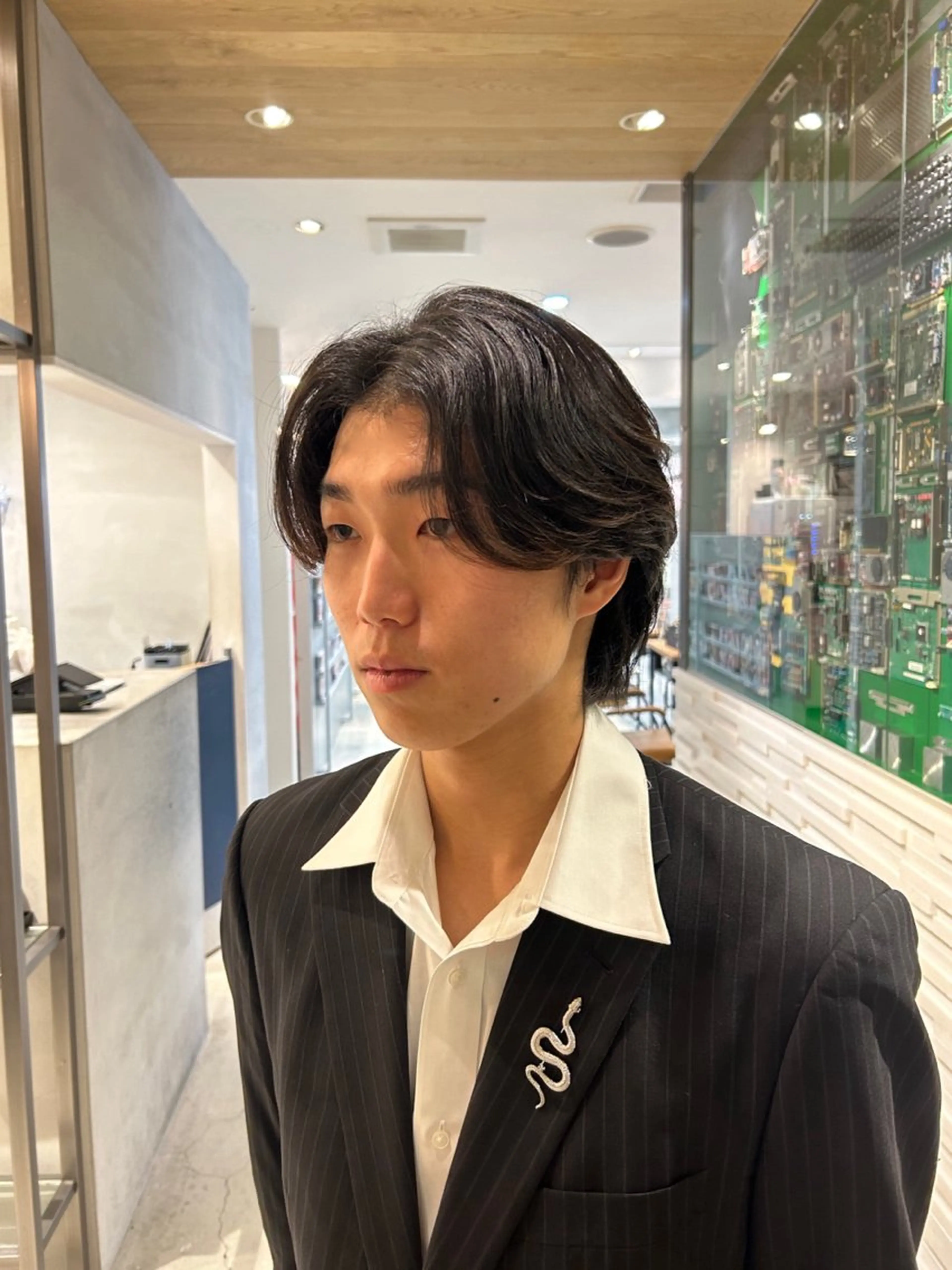 メンズ カット men’s salon SAN所属・🤍メンズ韓国ヘア HARUNA🖤のヘアスタイル