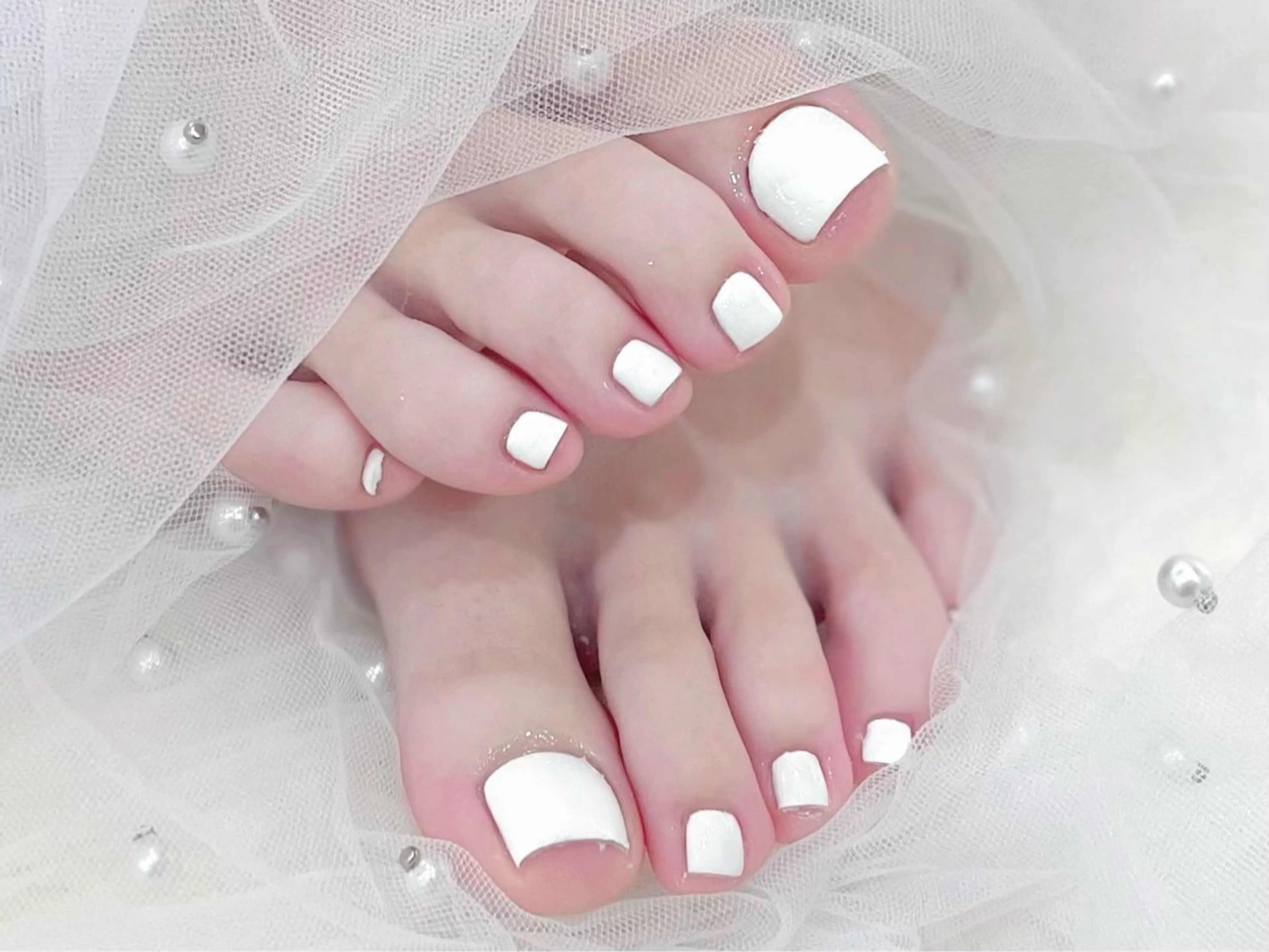 1名様限定価格🉐《オフあり》フットワンカラー💛✨新規オフ無料〔ミニモ限定★大きいパーツ1つ無料〕の写真