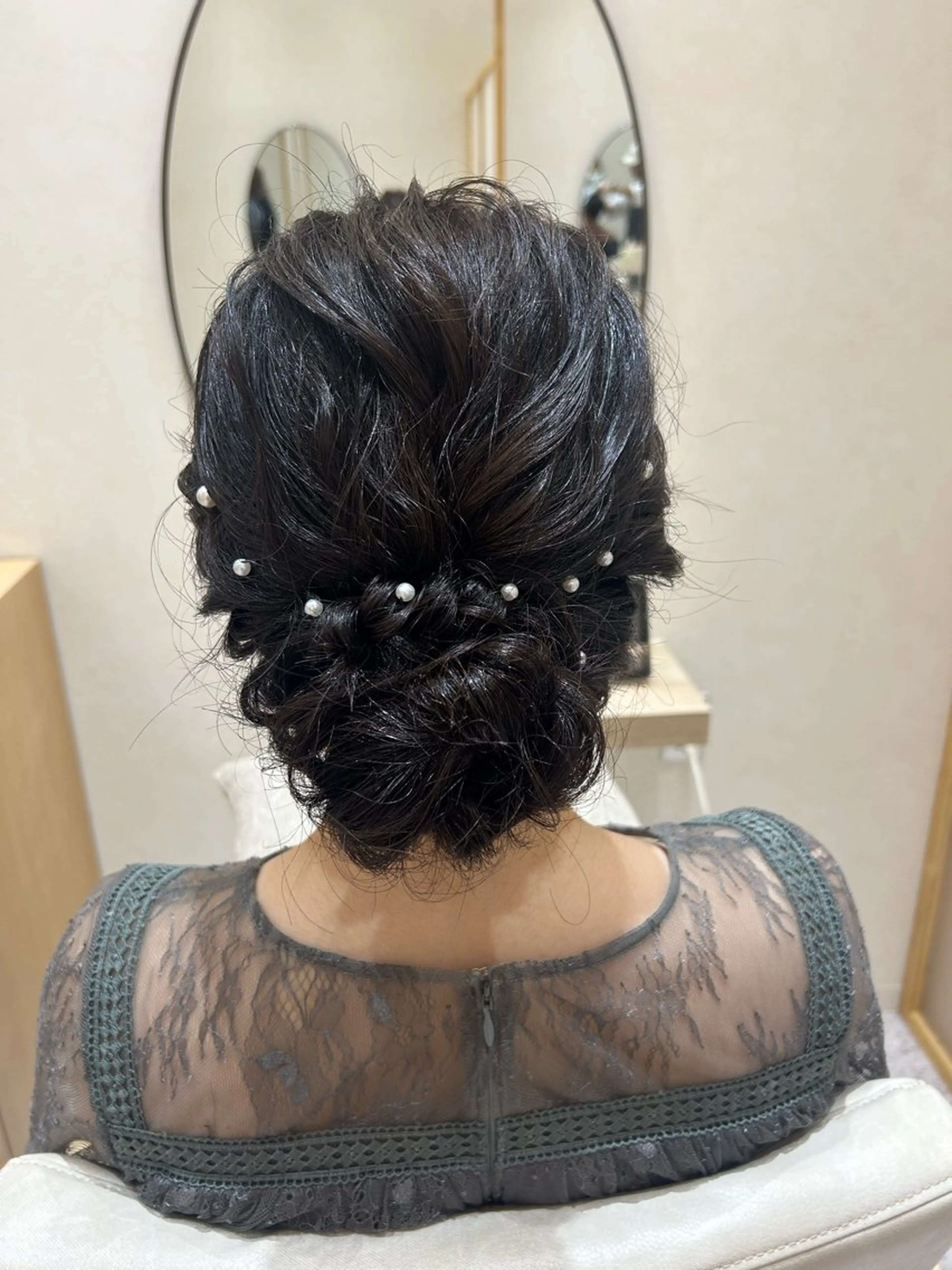 ヘアアレンジ Yamamoto 半個室美容室zinaのヘアスタイル