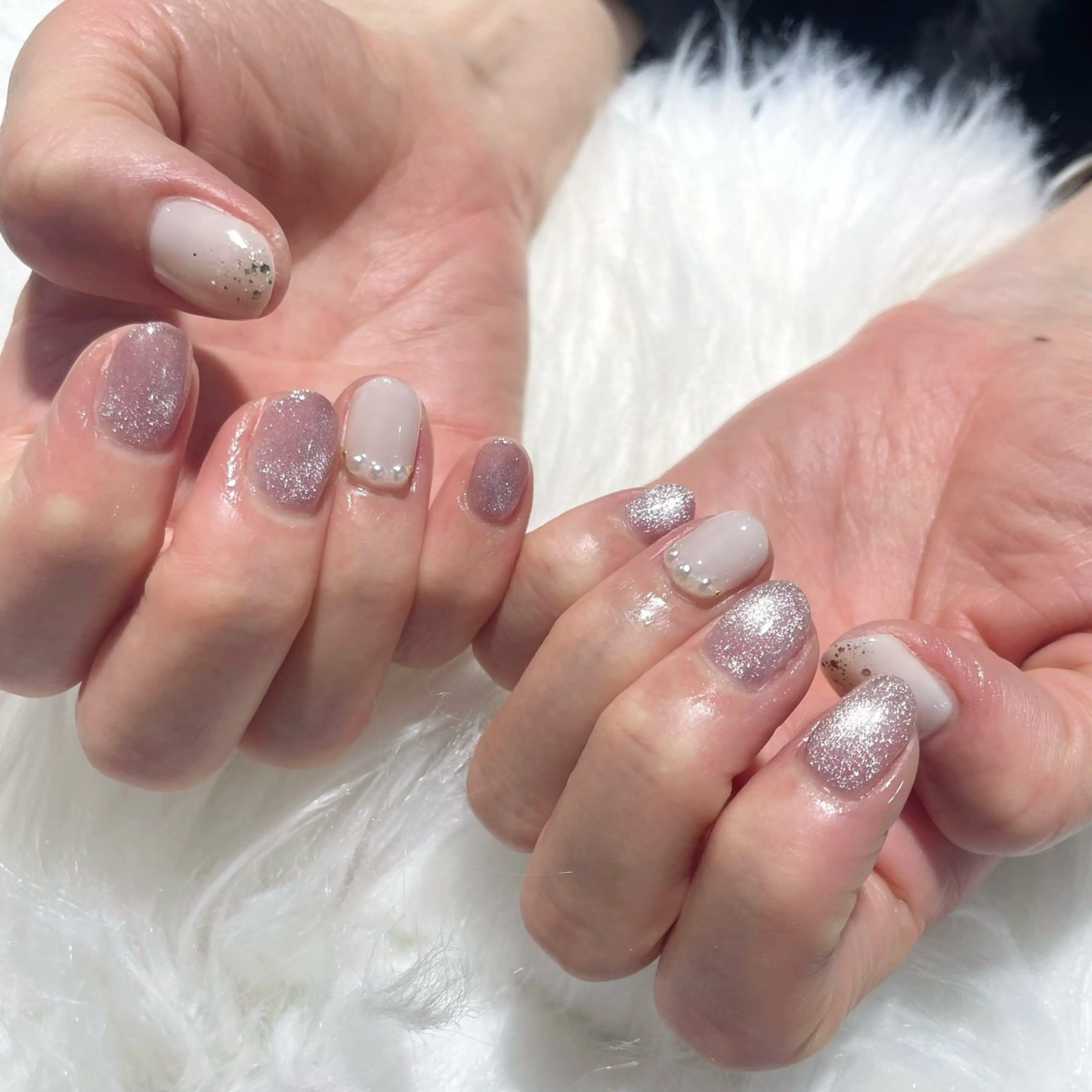 ネイル 春ネイル ハンドネイル jujur HARUKA🌸のネイルデザイン