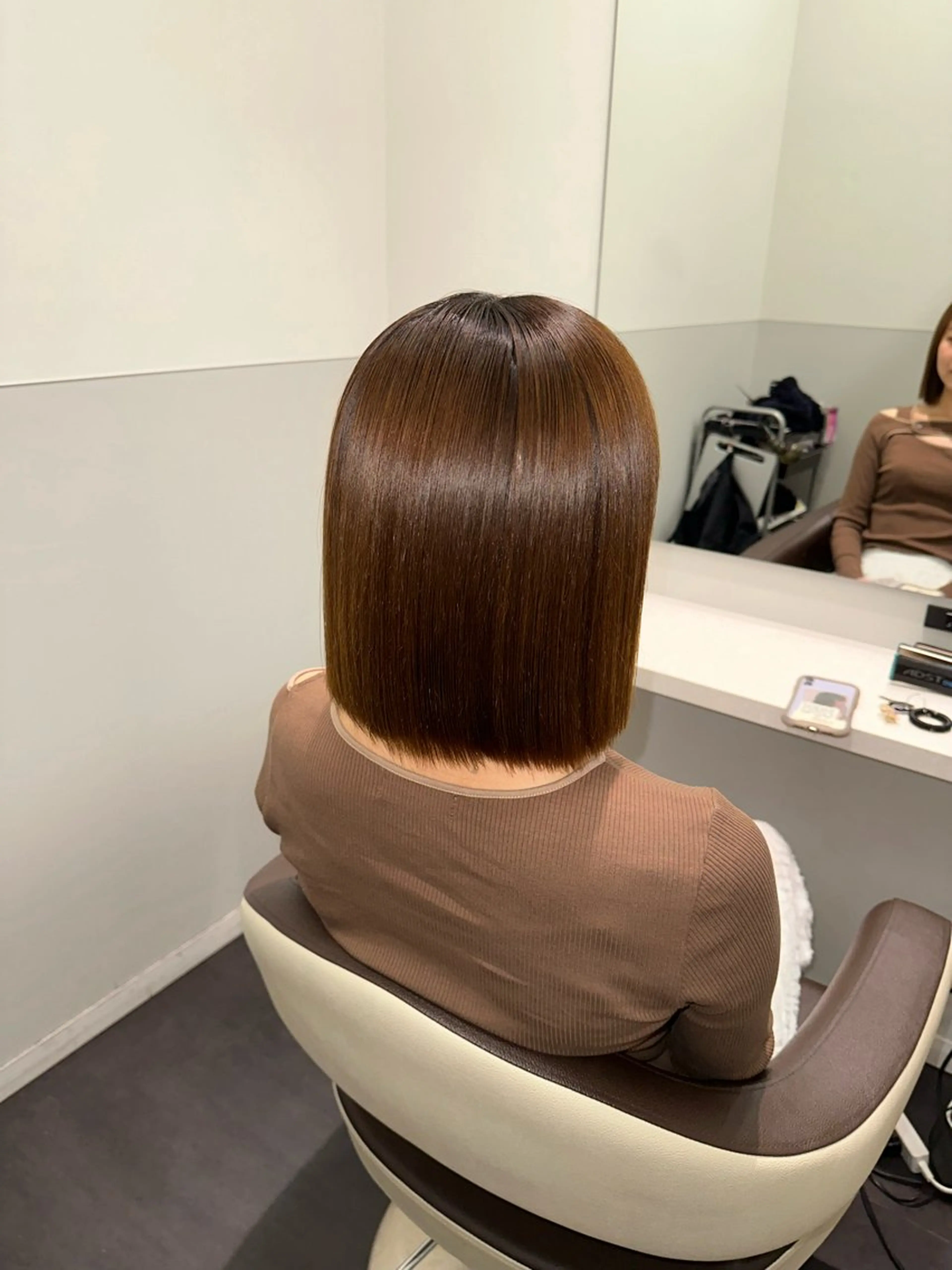 ミディアム Wisteria所属・美髪特化✨ 伊織✨縮毛矯正✨のヘアスタイル