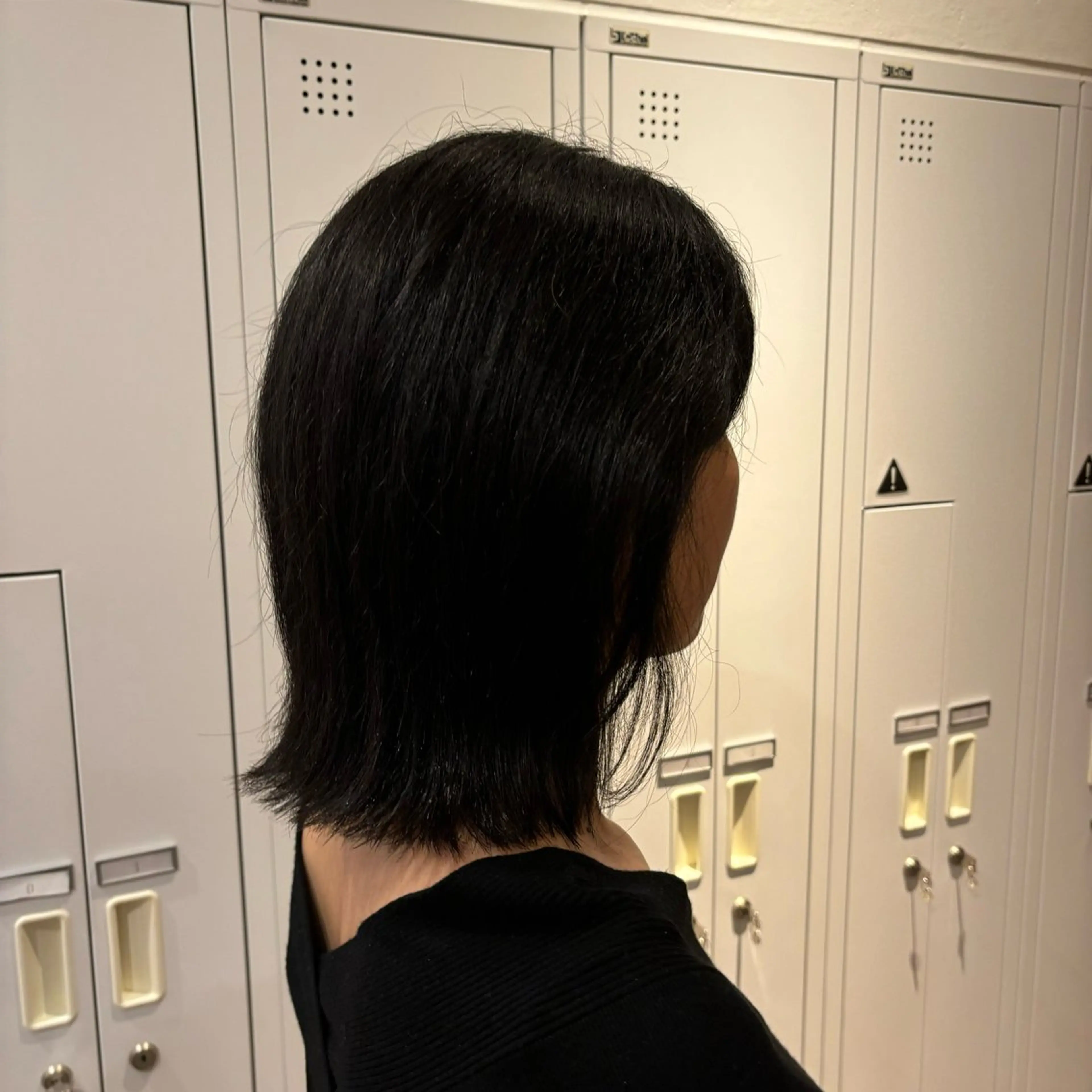 ミディアム 外ハネヘア 祝 莉子のヘアスタイル