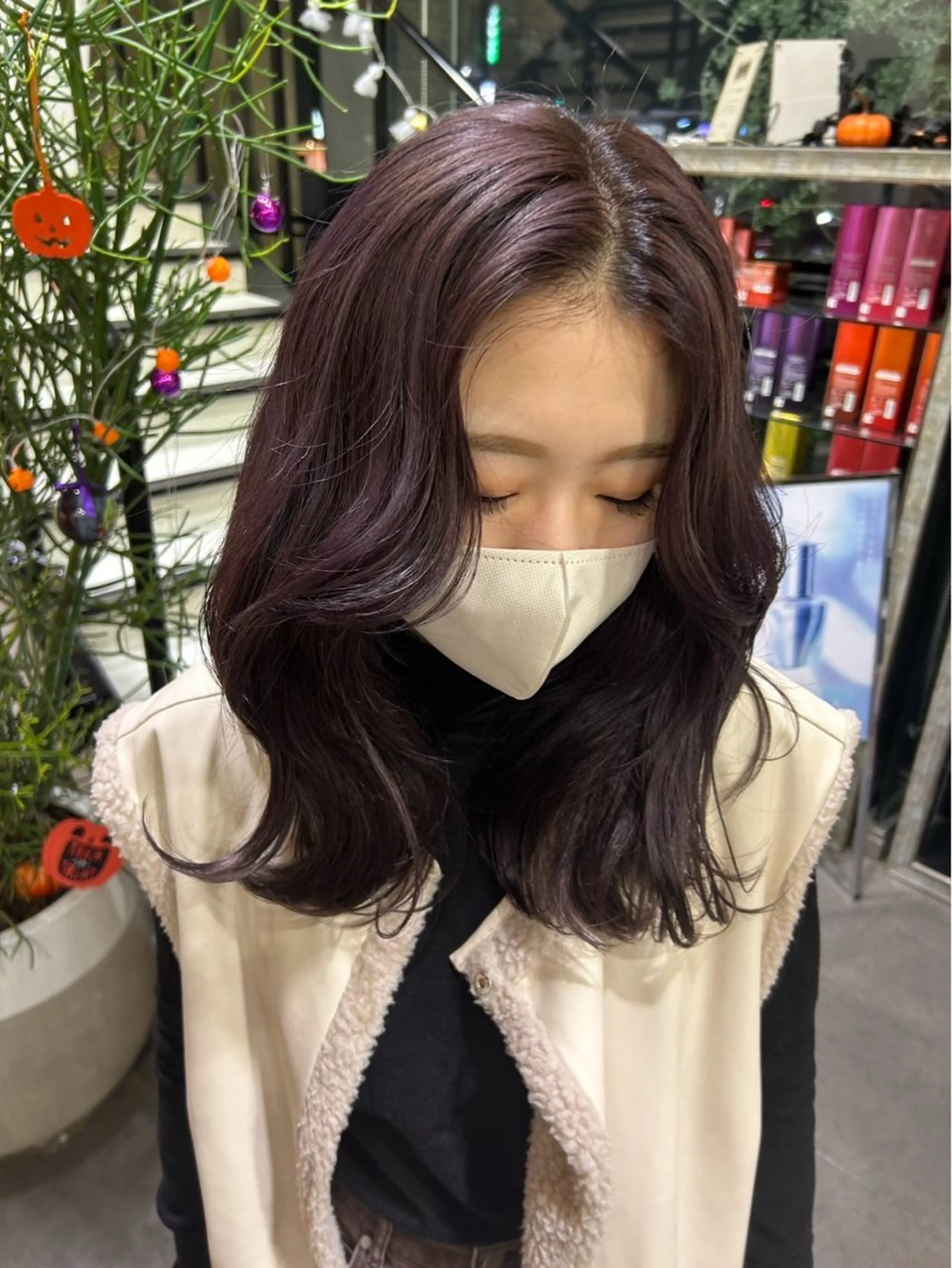 セミロング カラー 💝ハイトーン/暖色 /吉祥寺/のヘアスタイル