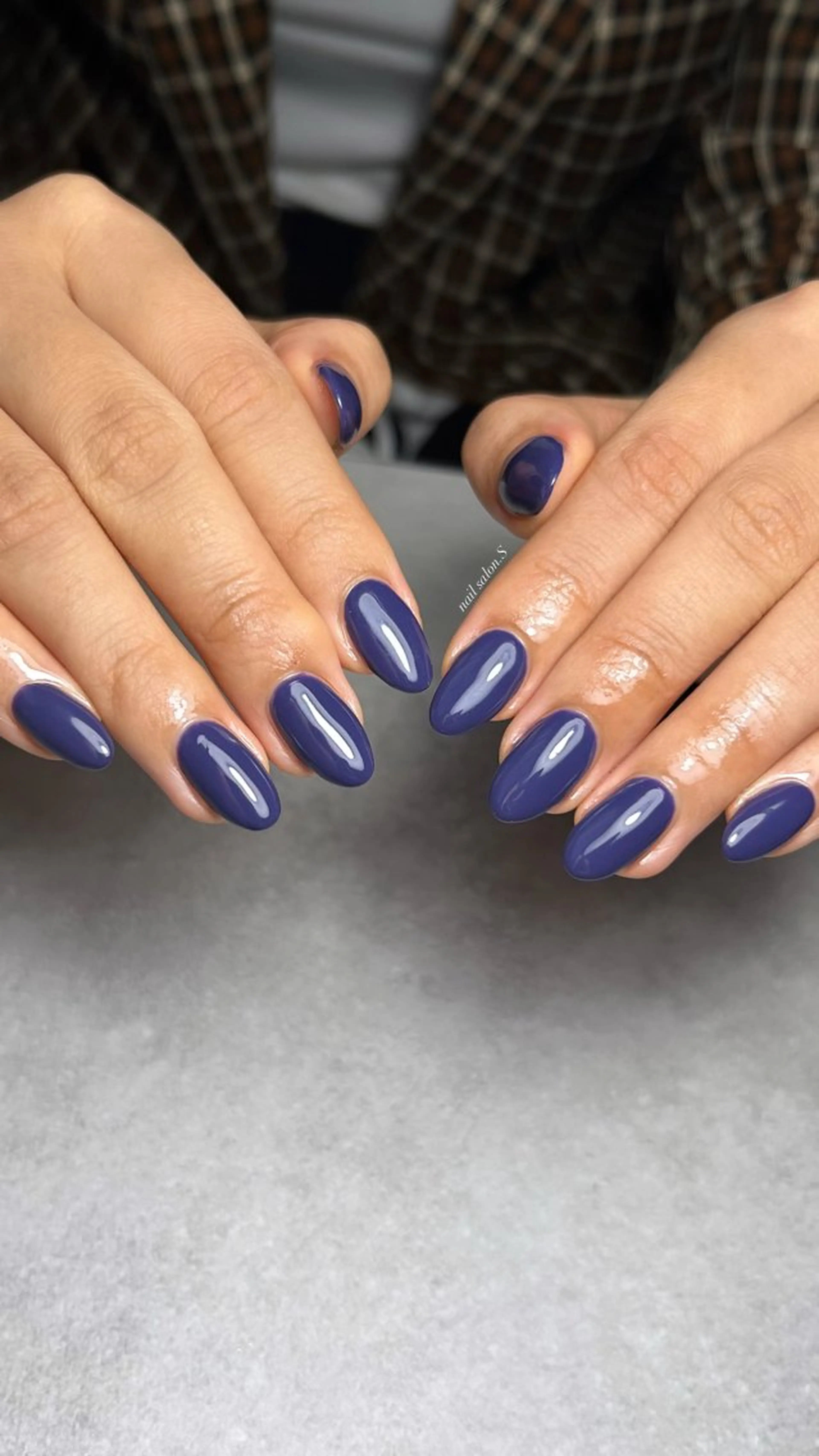 ネイル ジェルネイル 持ち込み ワンカラーネイル スカルプネイル ハンドネイル 関山 志乃のネイルデザイン