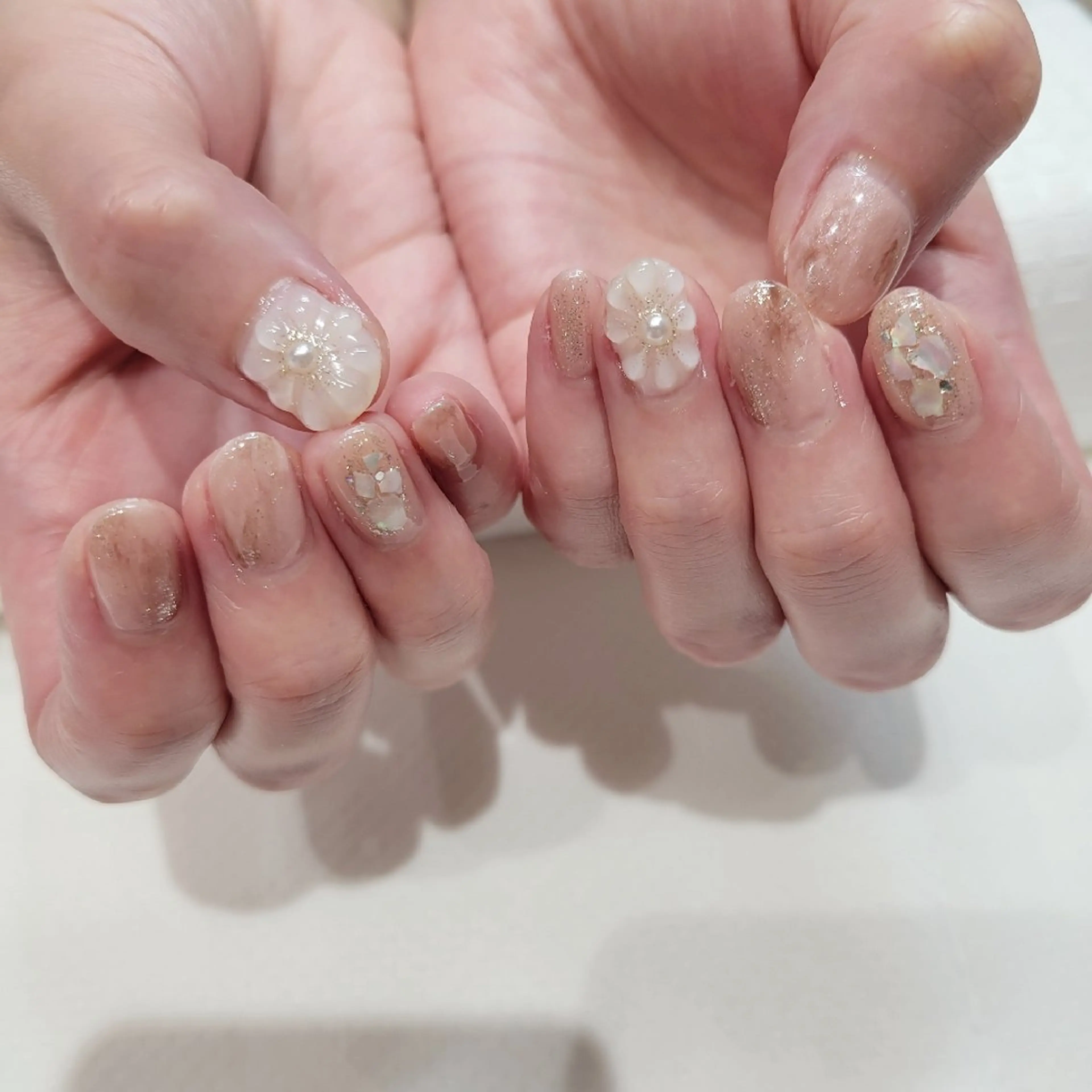 ネイル ニュアンスネイル タニグチ ミカのネイルデザイン