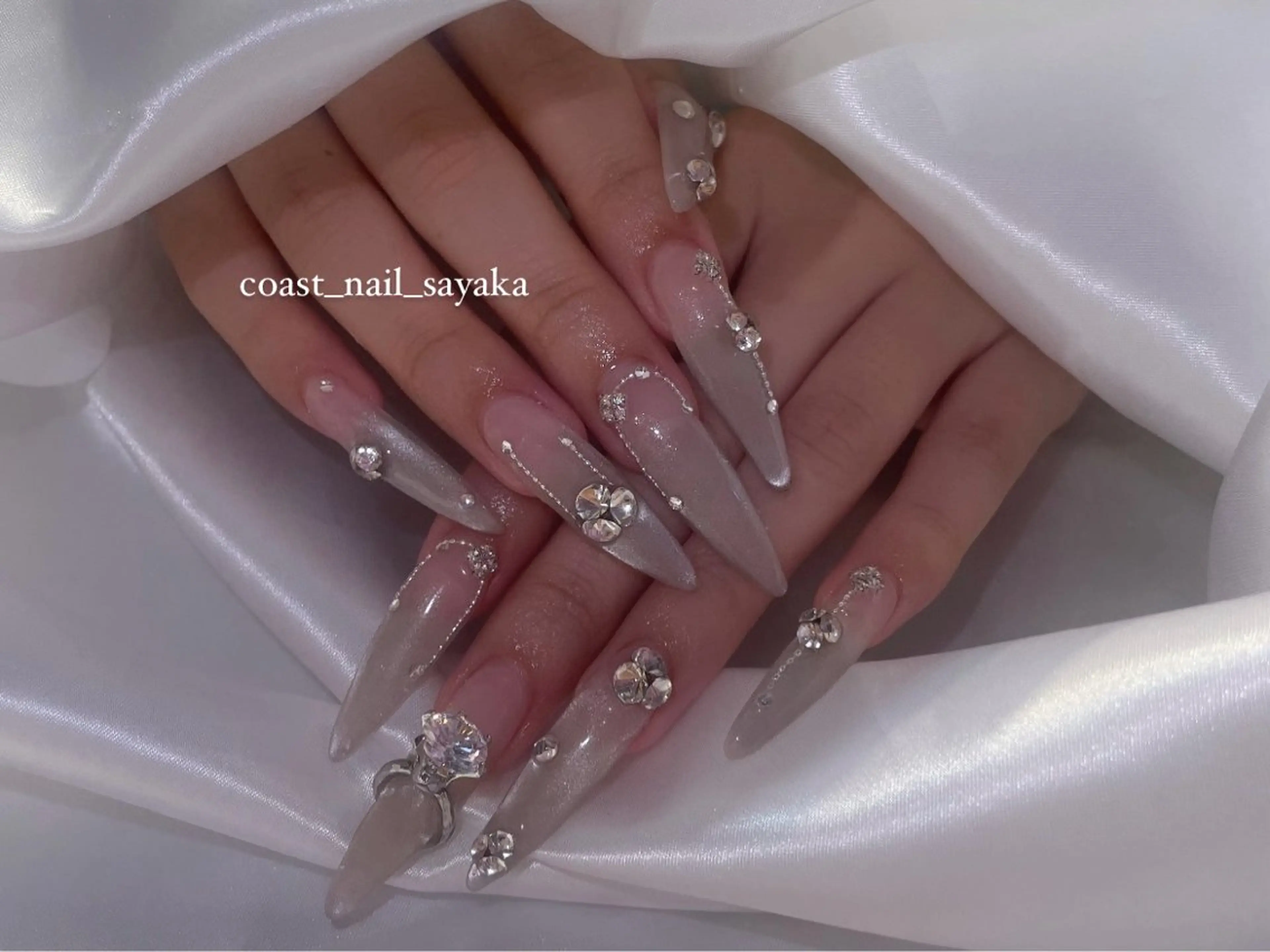 ネイル ハンドネイル HOSHI ⭐️辻堂 /藤沢ガーリーネイルのネイルデザイン