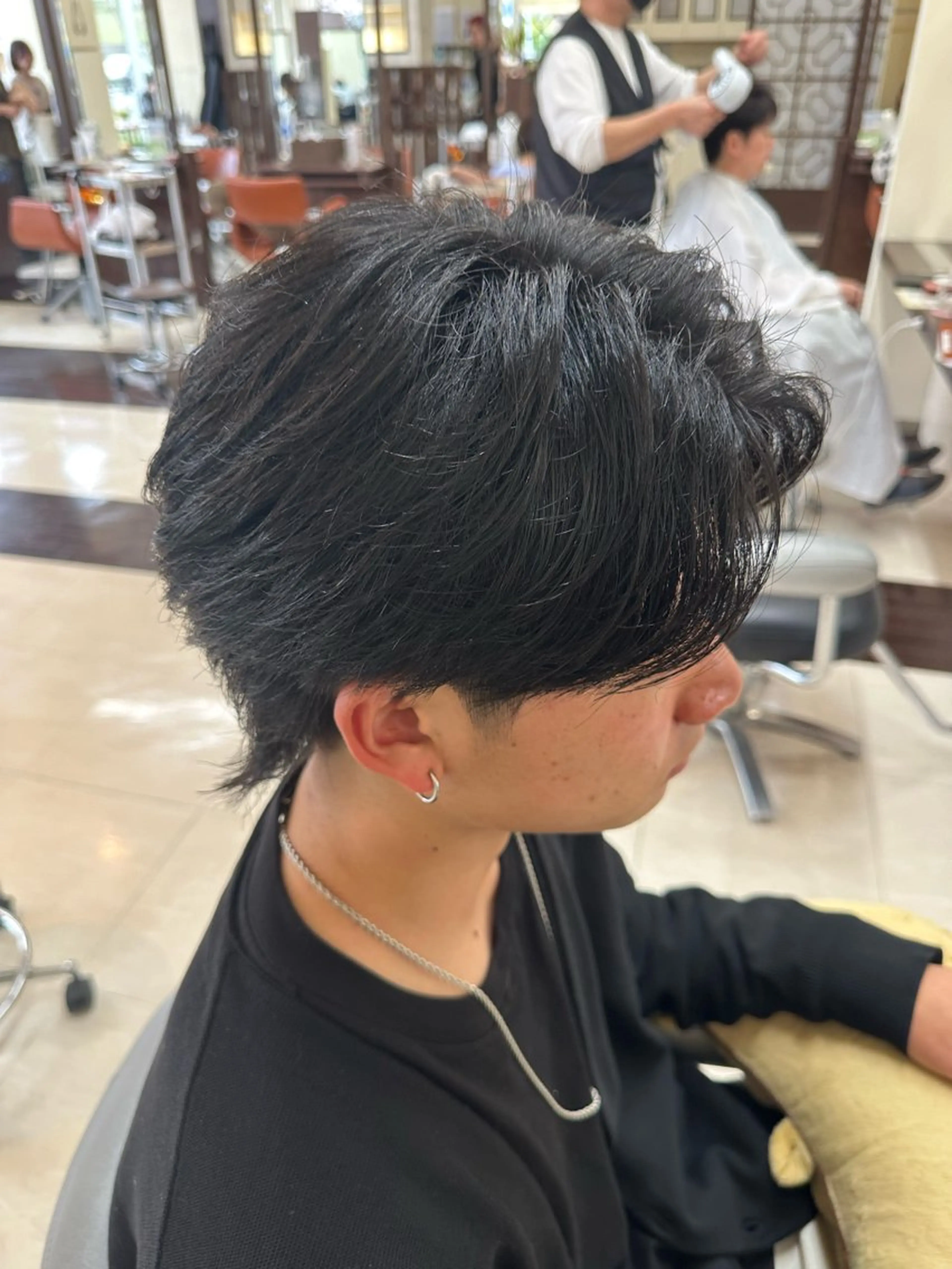 ショート カラー パーマ メンズ カット ヘッドスパ ヘアセット 毎月230人担当/ メンズヘア/清和武虎のヘアスタイル