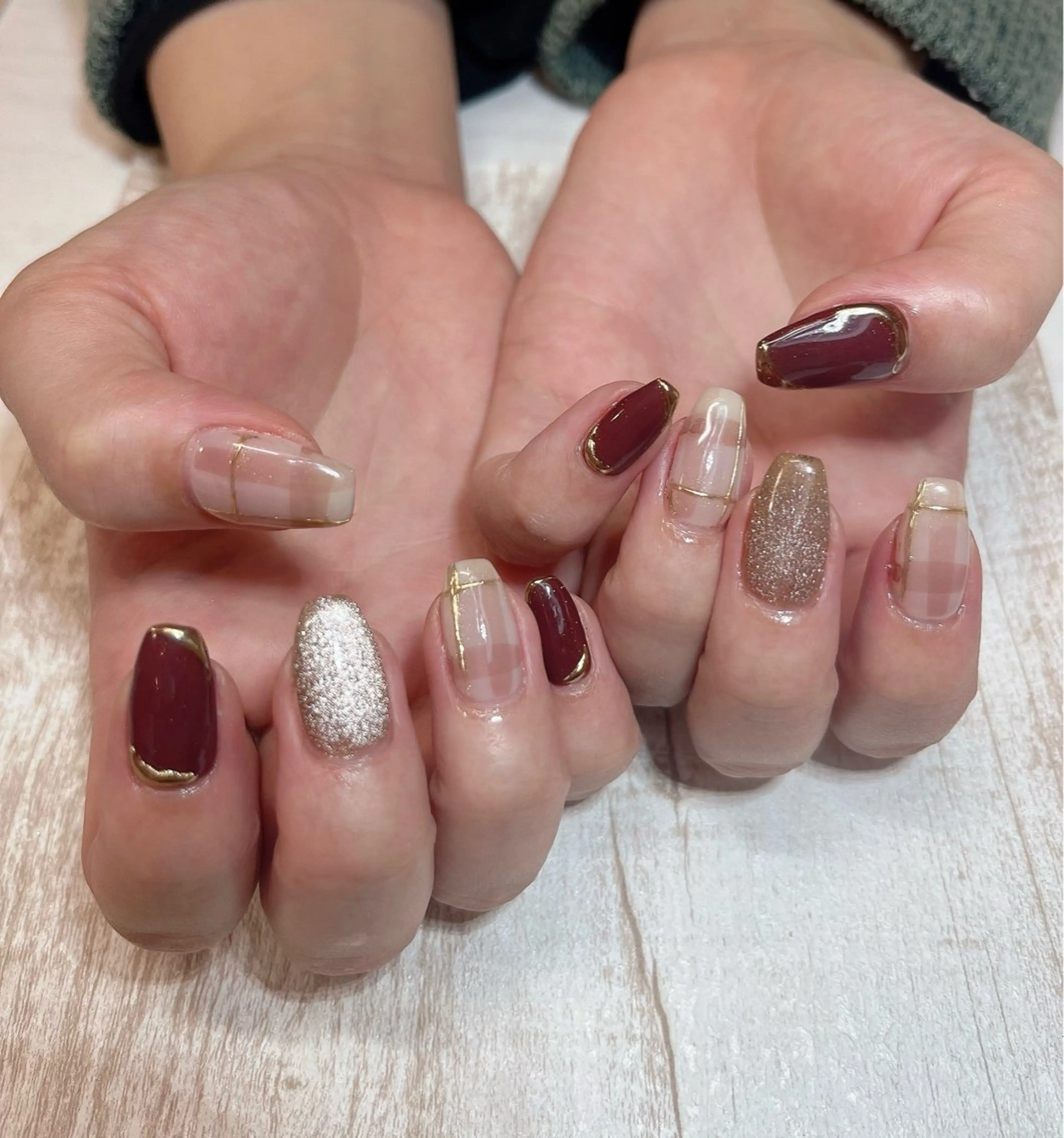 ネイル ハンドネイル LOVE NAIL 💕Sonoのネイルデザイン
