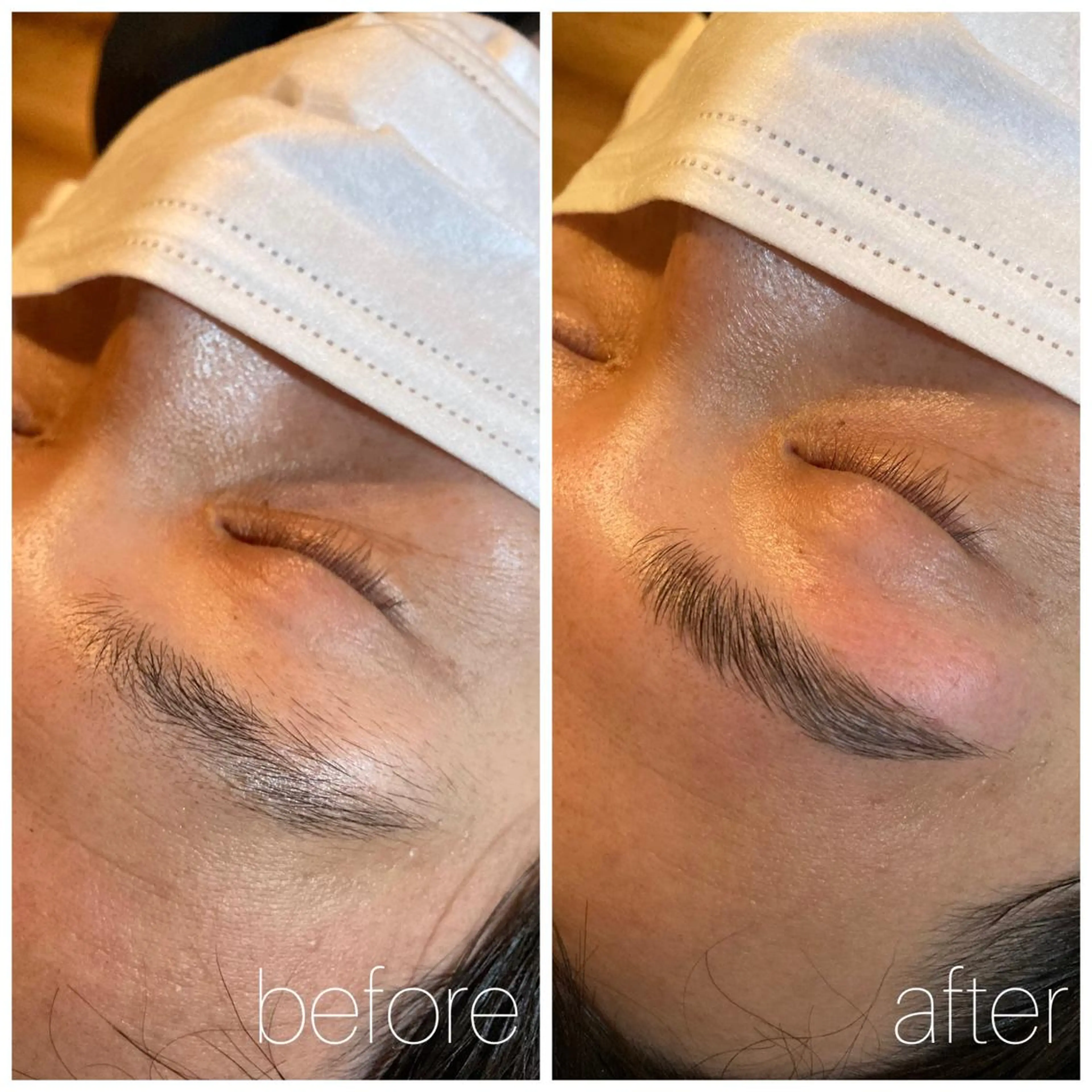 メンズ アイブロウ メンズアイブロウ ワックス脱毛 その他(アイブロウ) Lassy keikoのその他イメージ