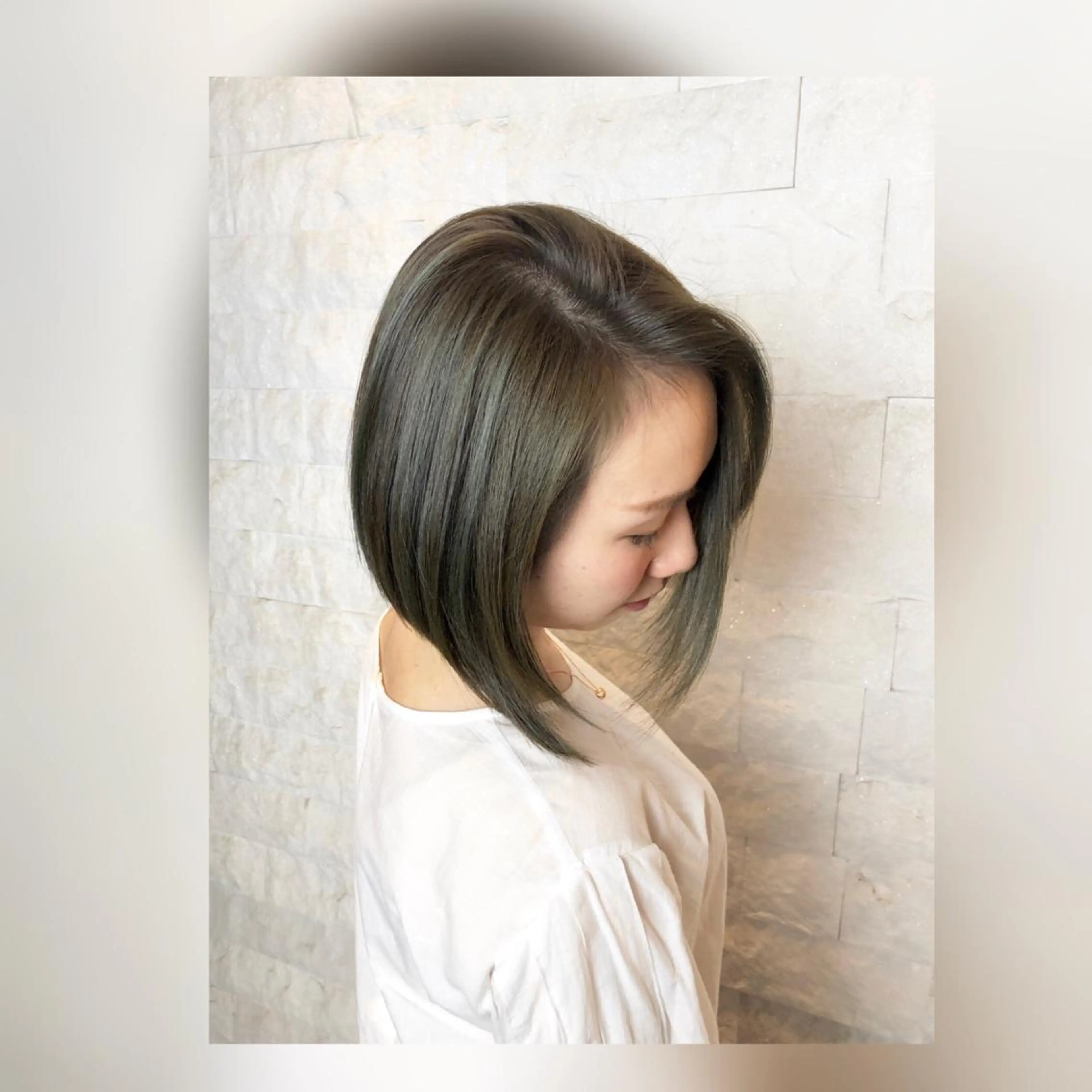 ショート カット ヘアカラー 圧倒的美髪ストレート ツダケイタロウのヘアスタイル