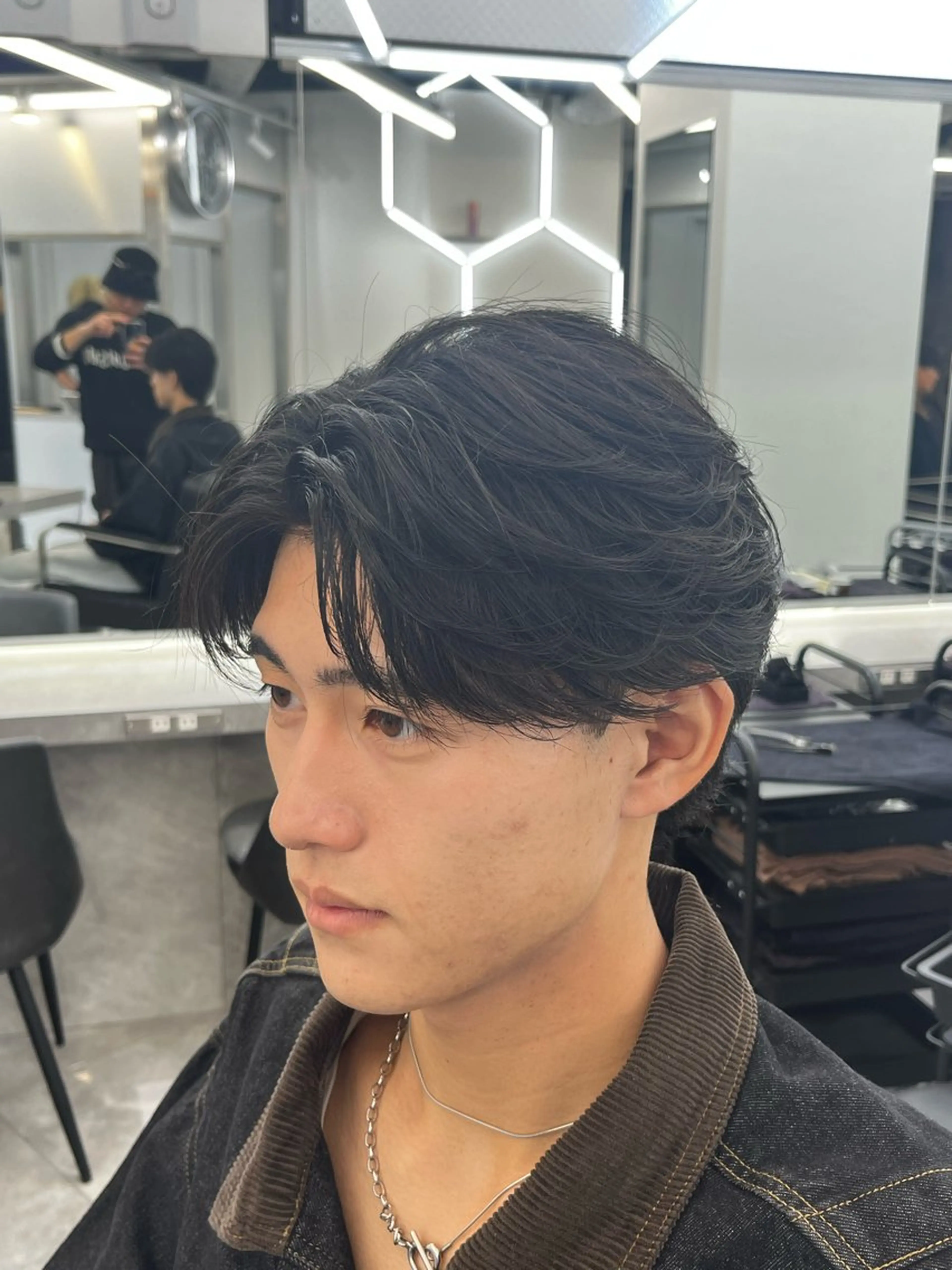 ショート メンズカット ﾊﾟｰﾏ/稲葉のヘアスタイル