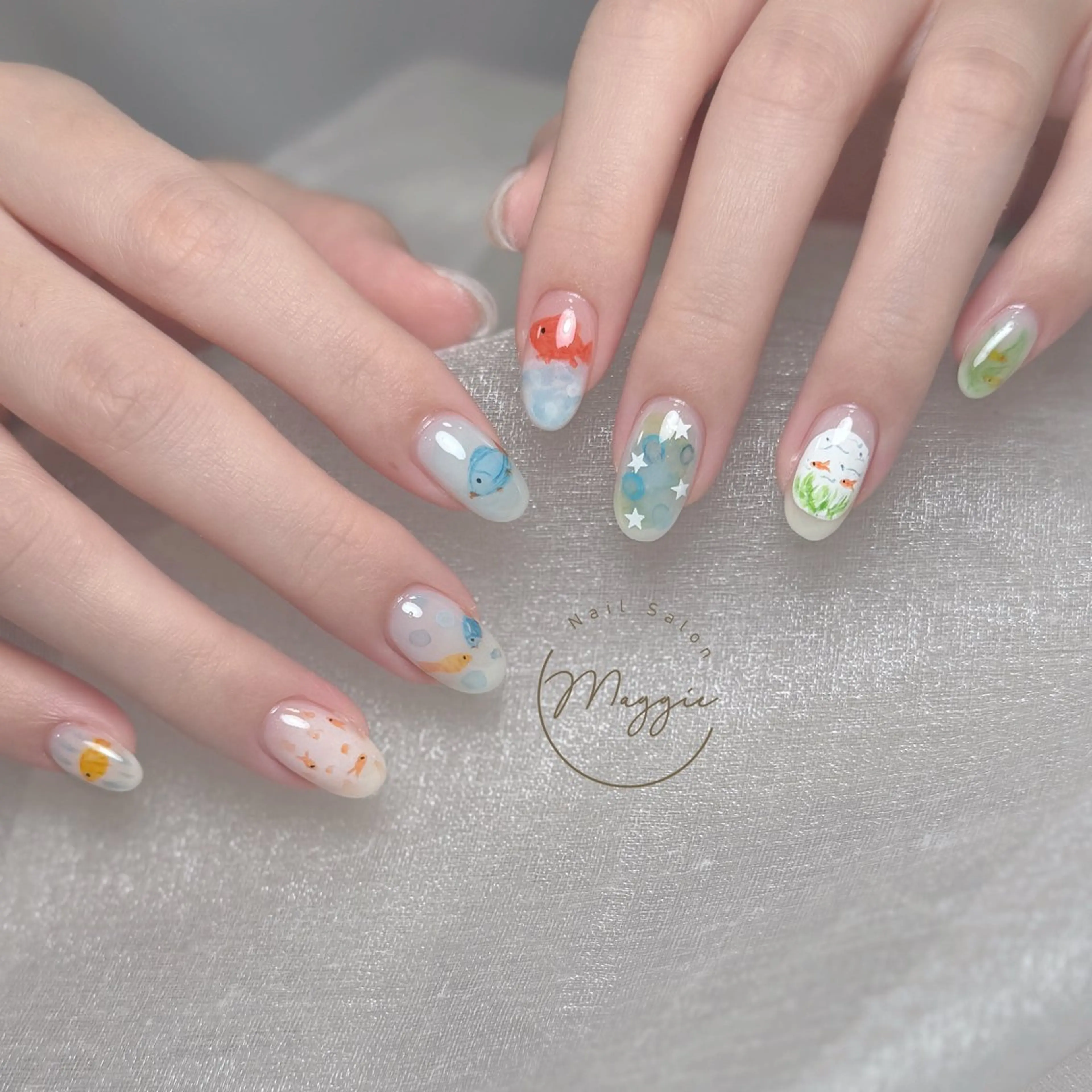 ネイル Maggie Nail🦩のネイルデザイン