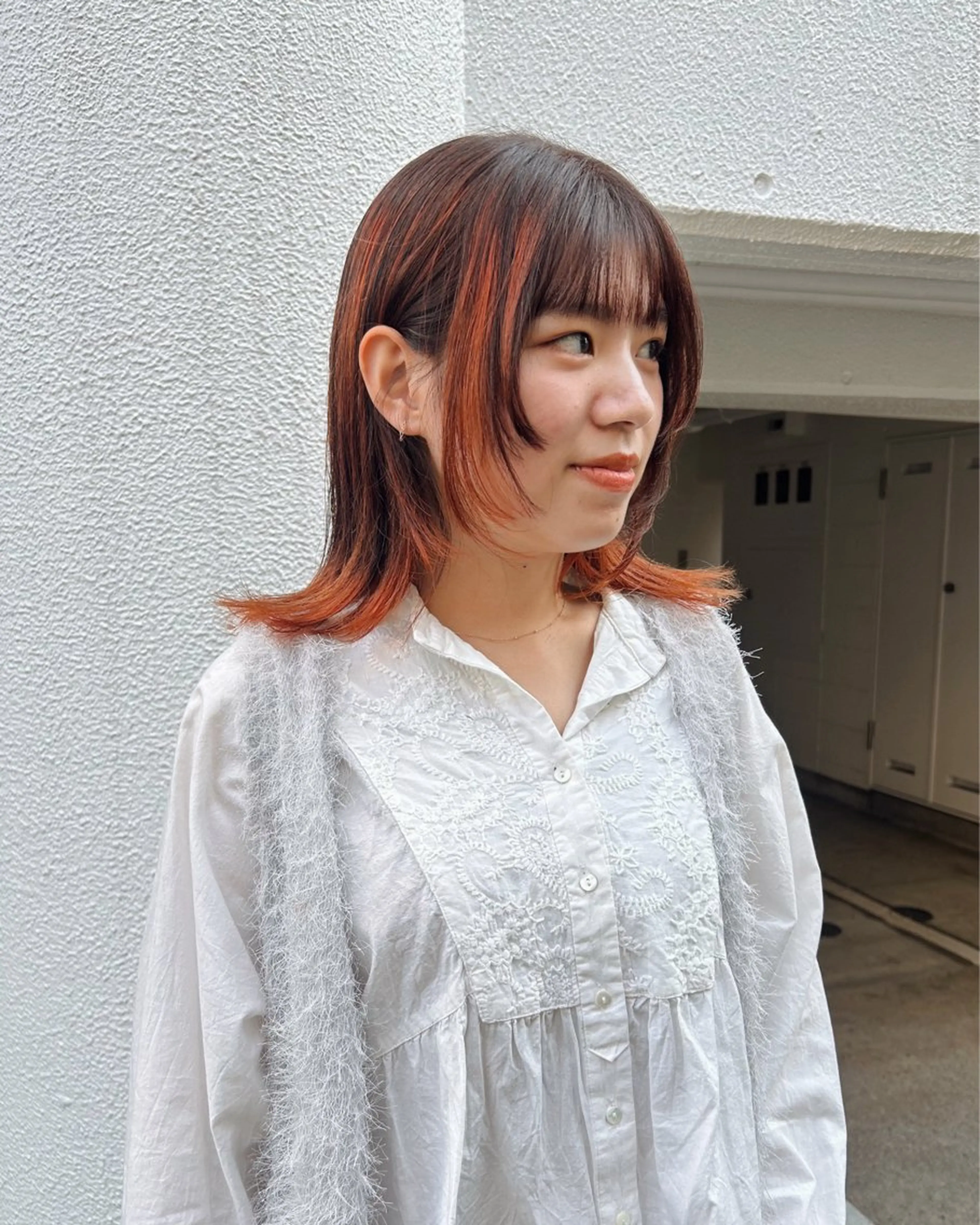 セミロング カラー 似合わせhair 〻 mikiのヘアスタイル