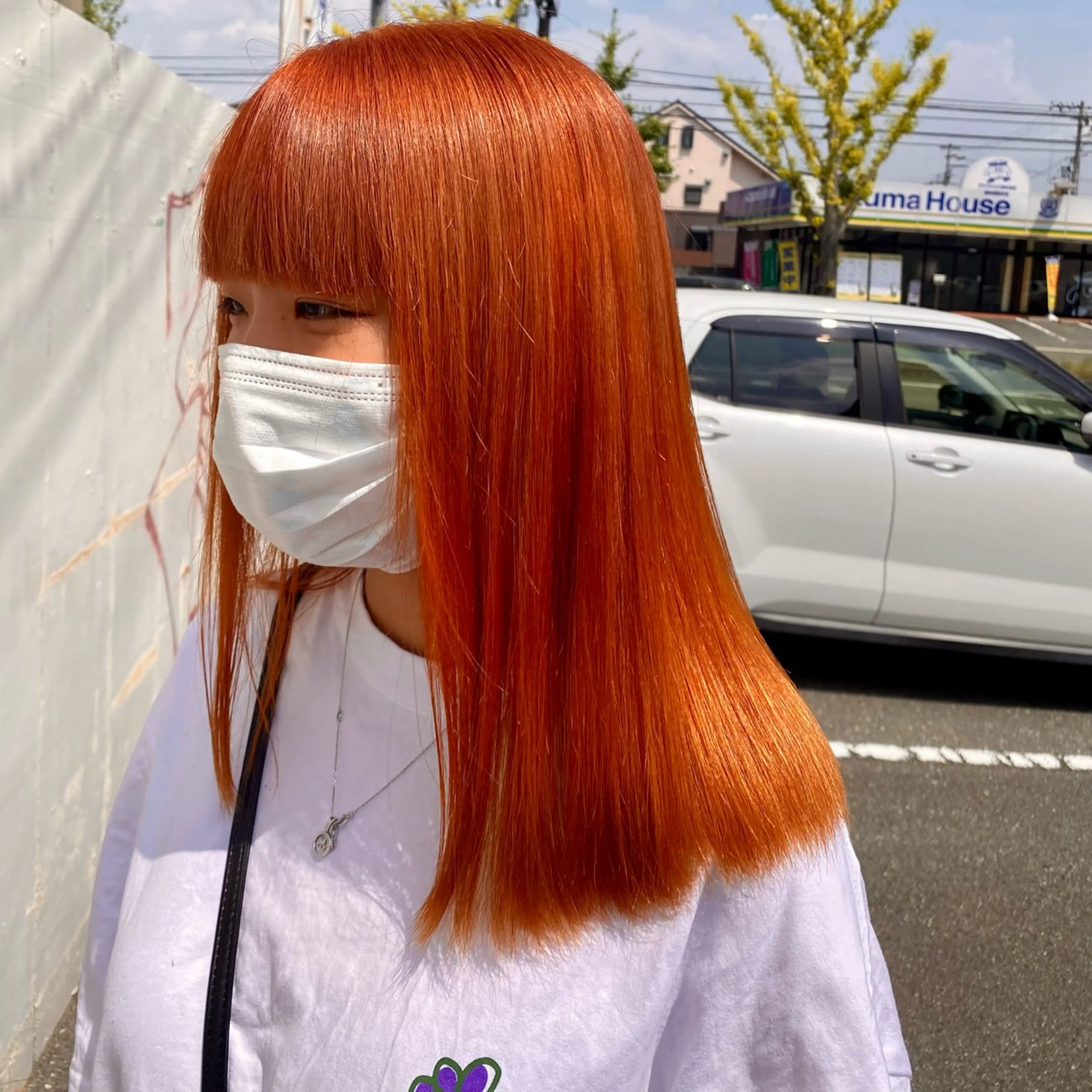 ロング カラー 惣木 菜穂のヘアスタイル