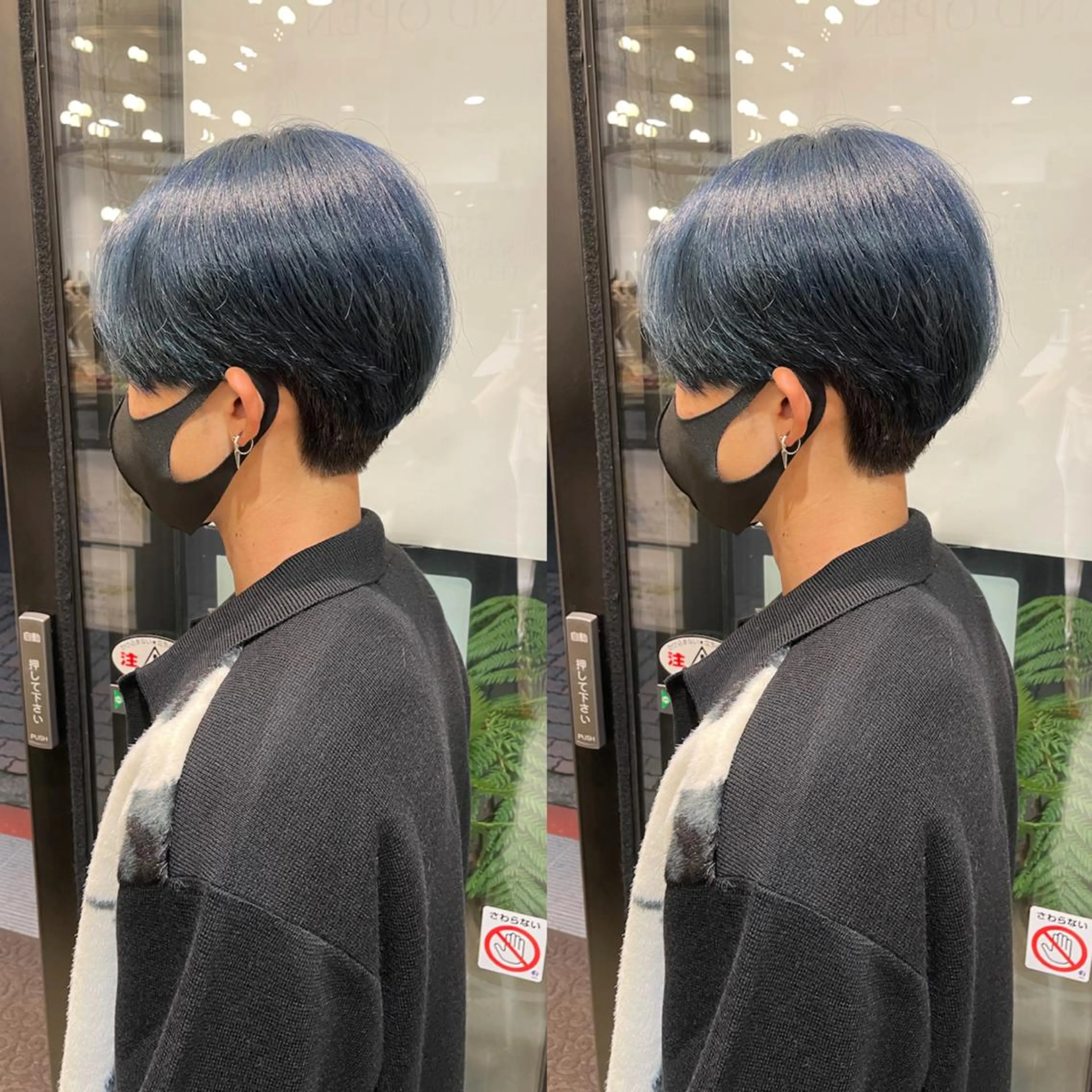 カラー メンズ 葵/レイヤーカット/ 韓国風/透明感カラーのヘアスタイル