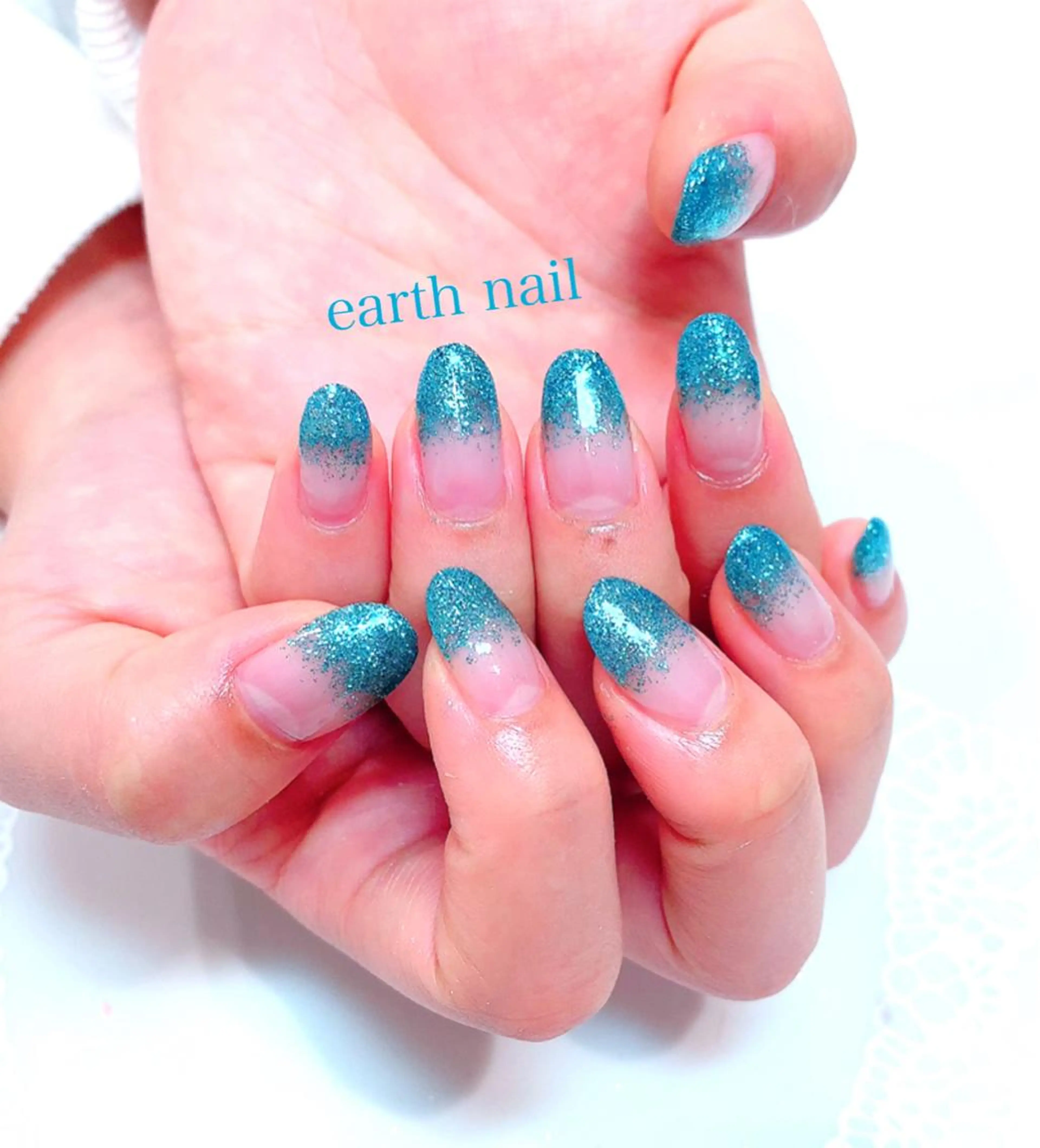 ネイル ラメ(グリッター) ラメグラデーション serena nailのネイルデザイン