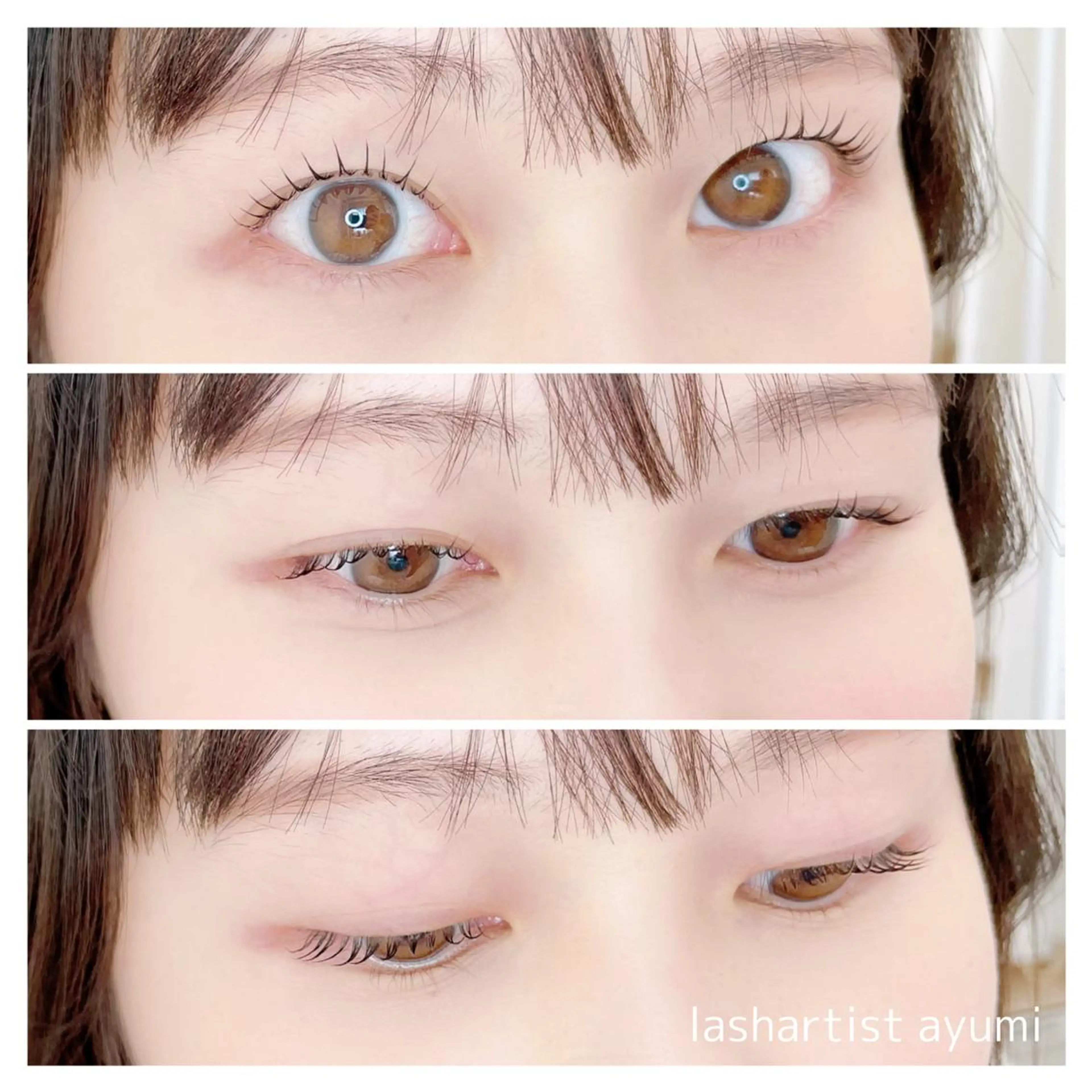 マツエク・マツパ Tweedia所属・. ayumiのマツエク・マツパデザイン