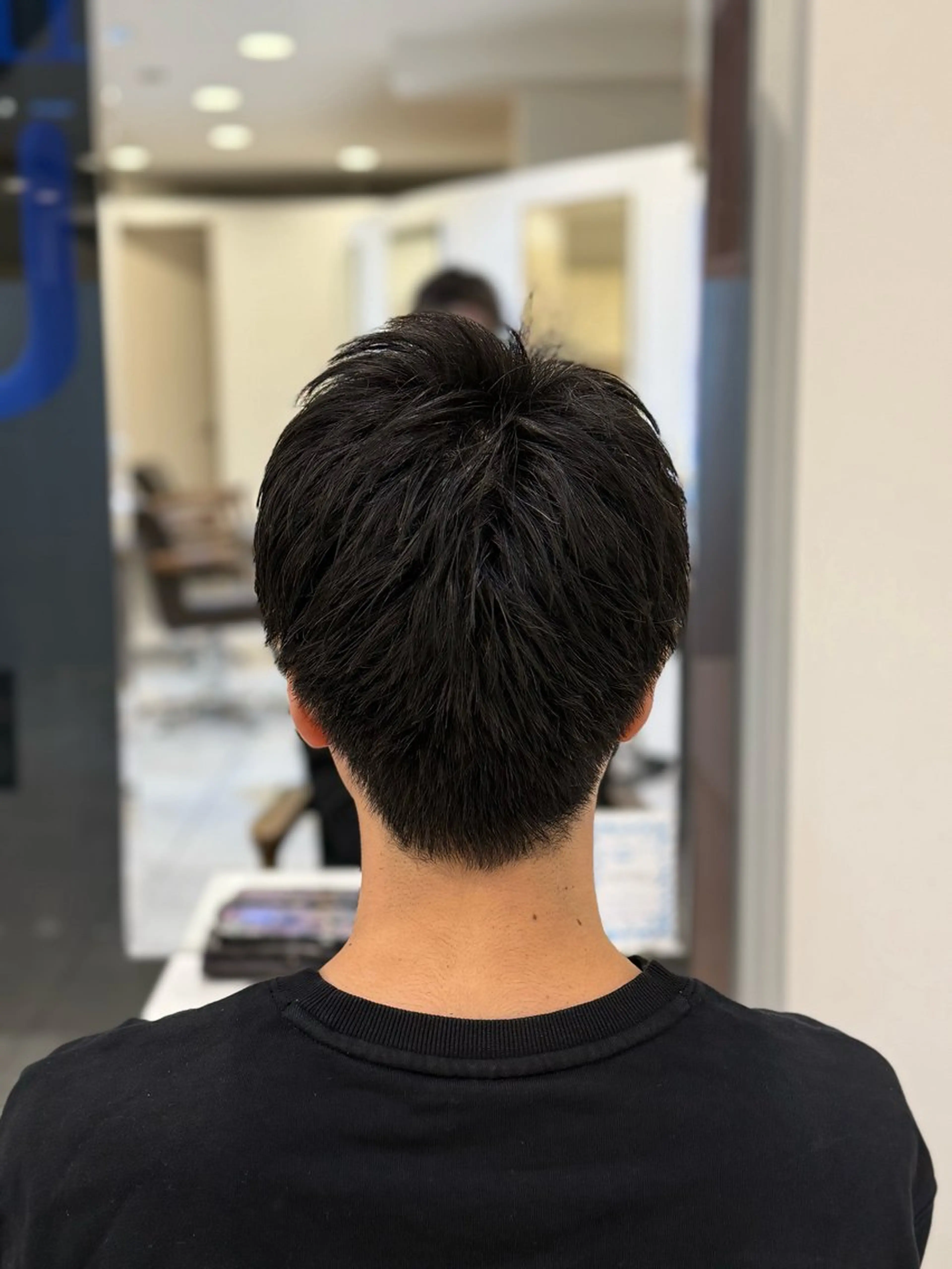 ショート メンズ カット サンクエスト みずほ台所属・齋藤 大地のヘアスタイル