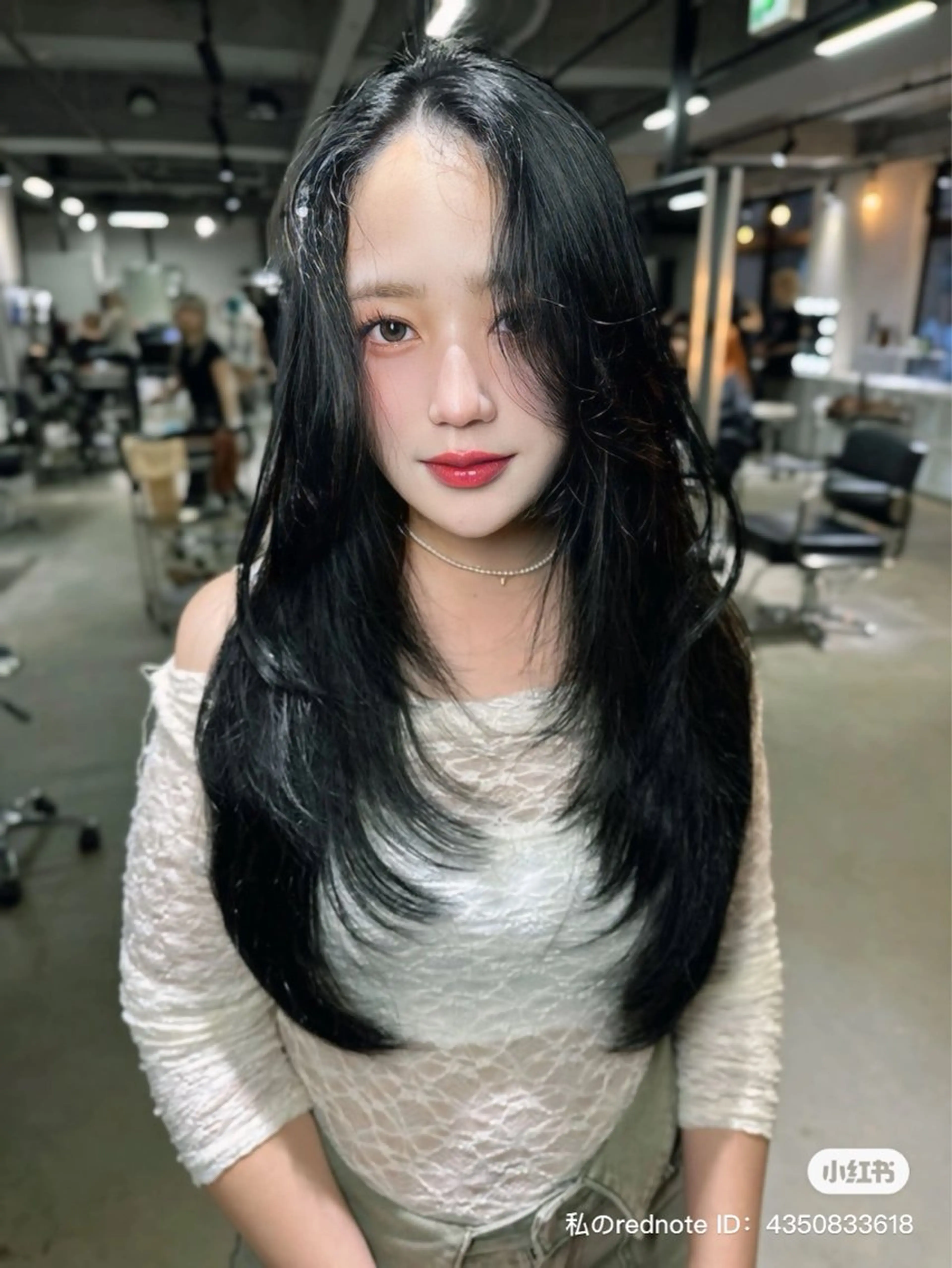 ロング カラー カット ヘアカラー トリートメント ワンホンヘア ケラチン/Kaitoのヘアスタイル