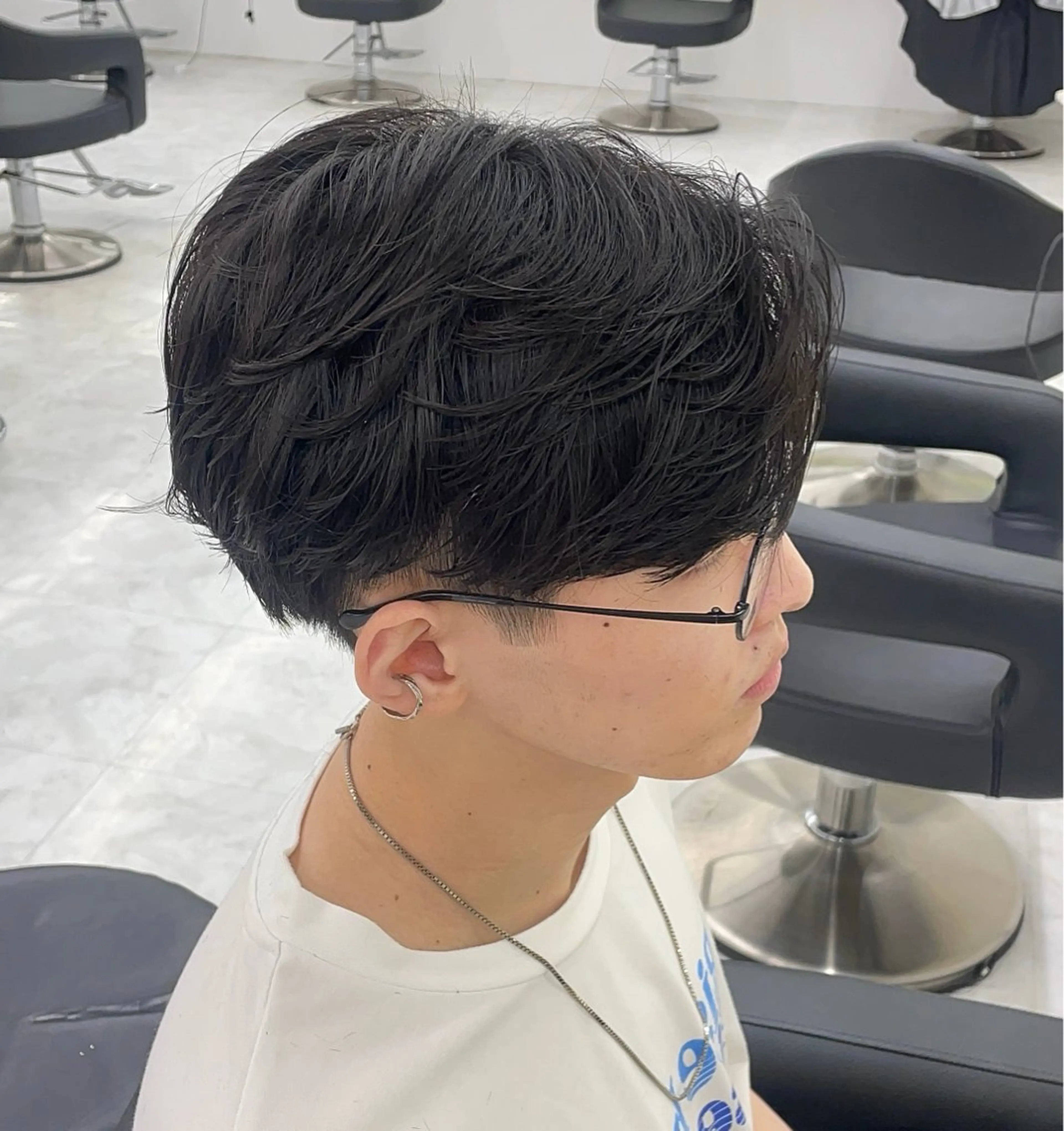 🖤初パーマ必見👀フェザーパーマ🖤炭酸スパ、ヘッドスパ付き🫧🫧の写真