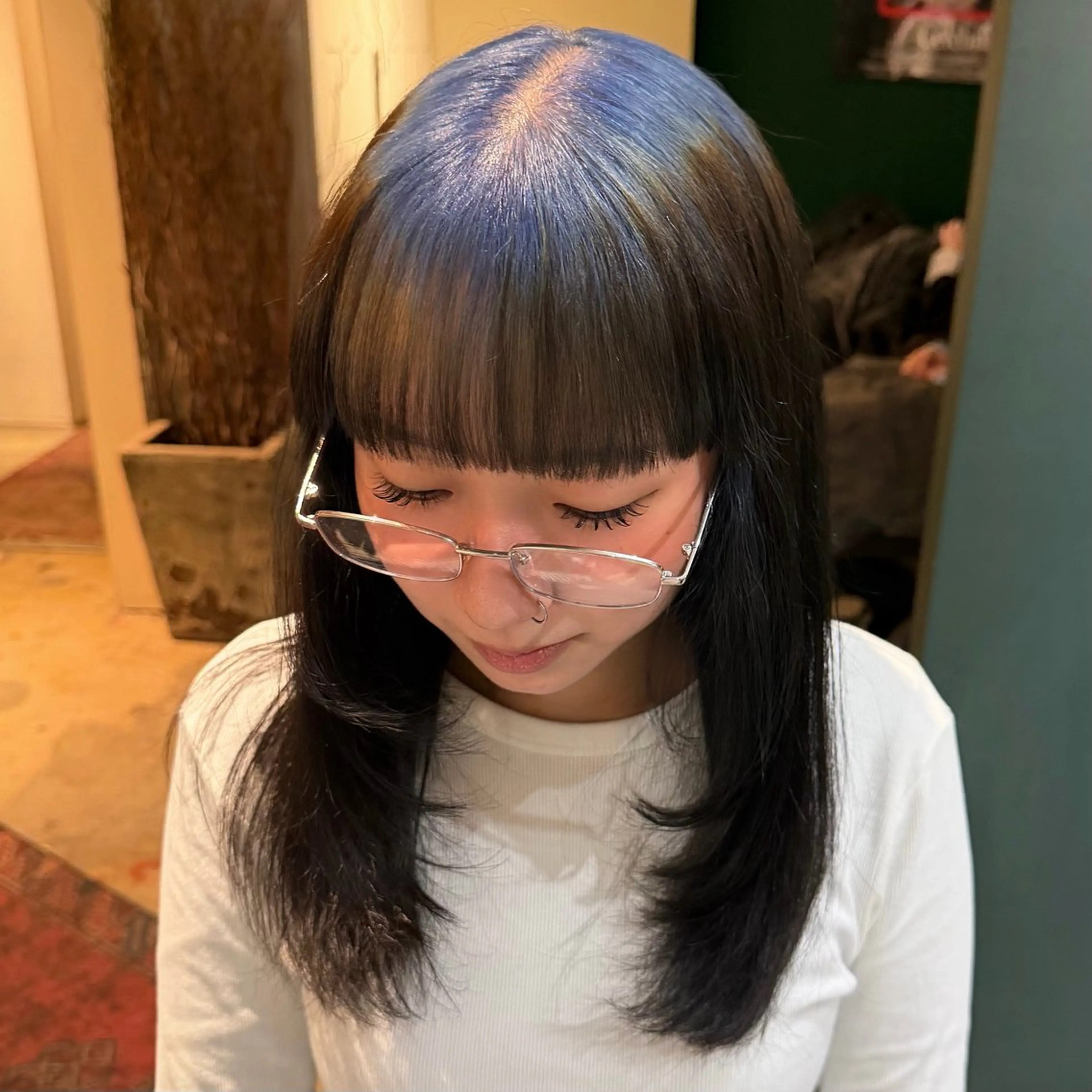 ミディアム カラー 🌿もりやま りりか🌿のヘアスタイル