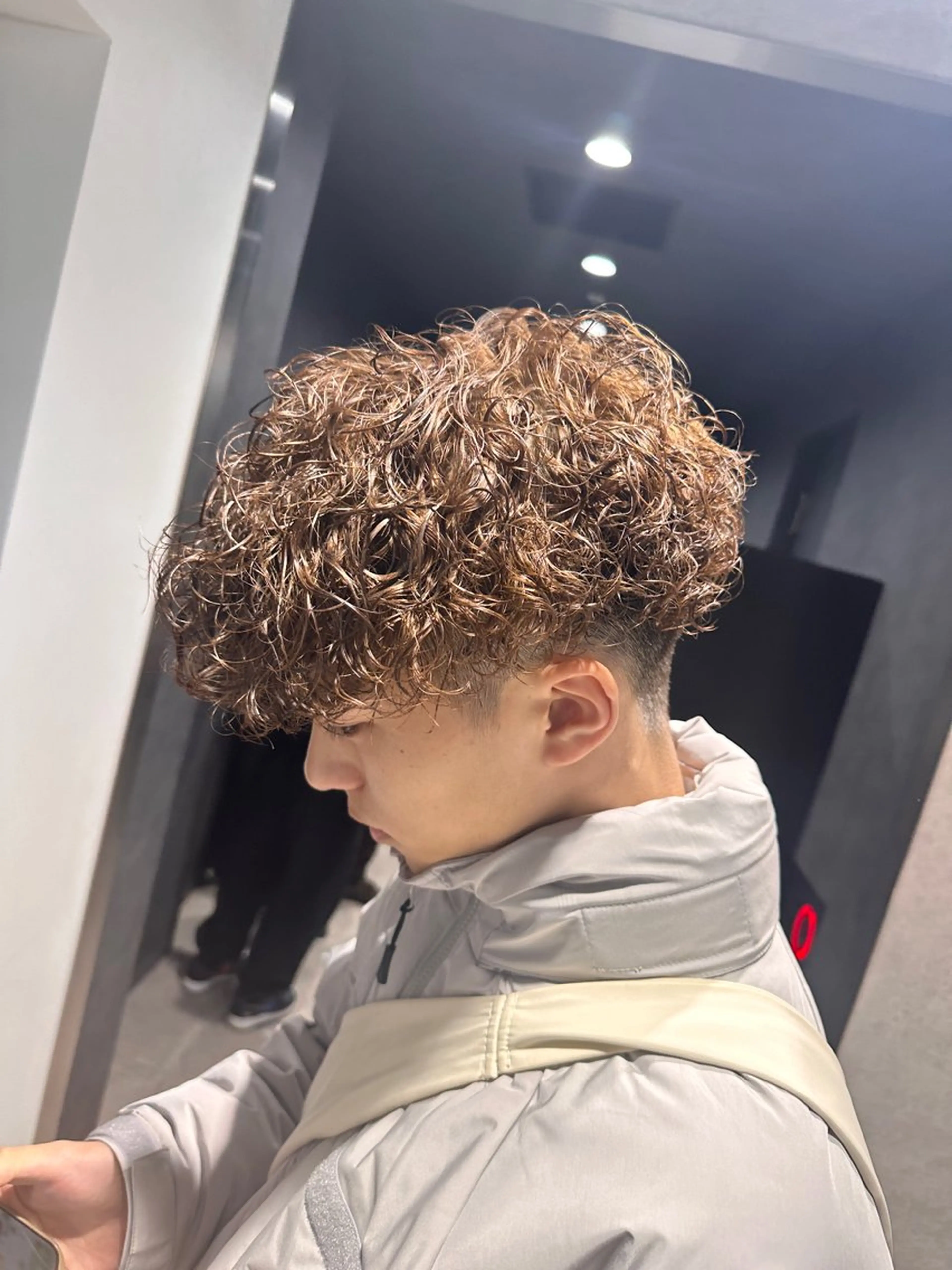 ショート パーマ メンズ 【メンズサロン】 BLUCK 横浜のヘアスタイル