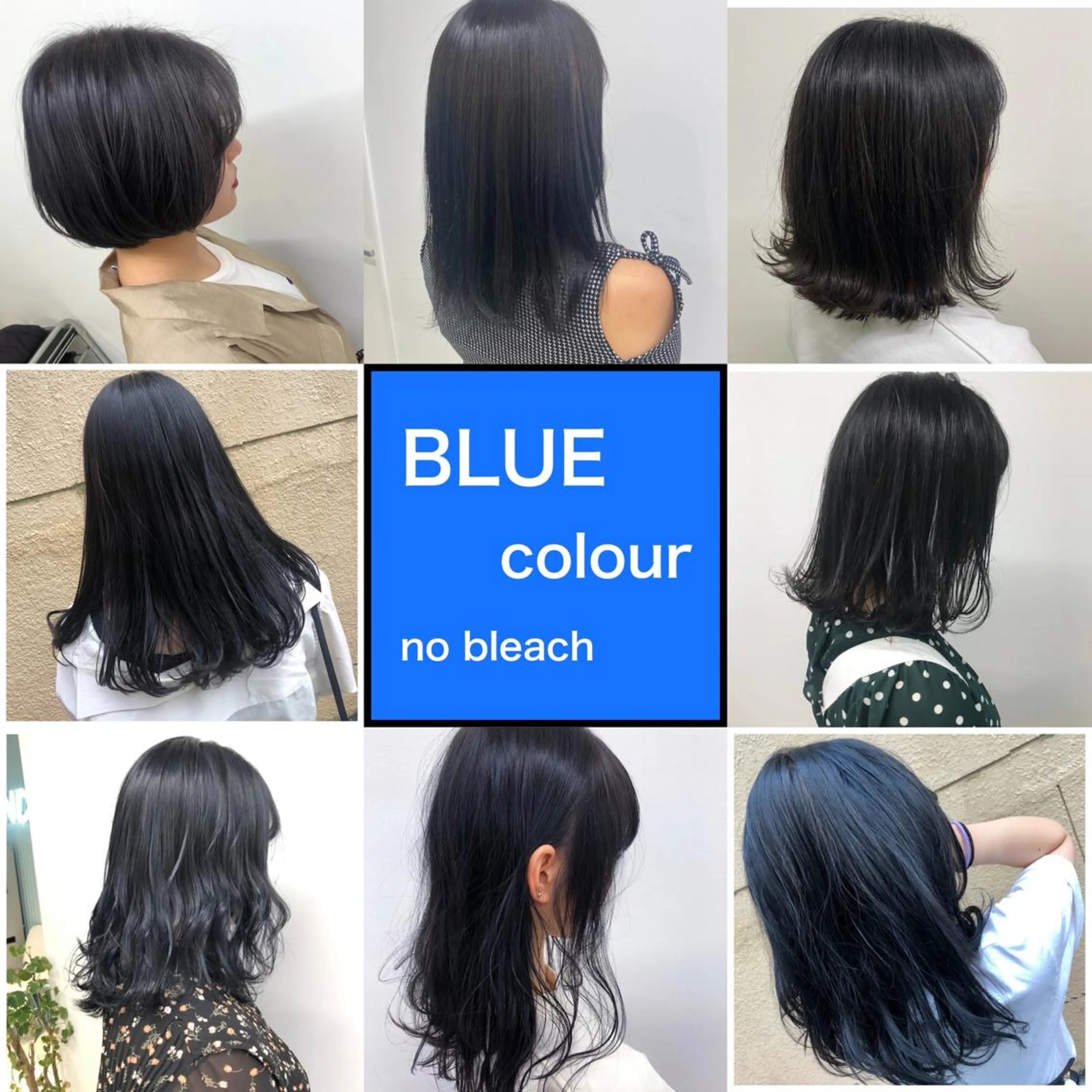 ロング カラー ブルーカラー ♡透け感カラー 大賀哲平♡のヘアスタイル