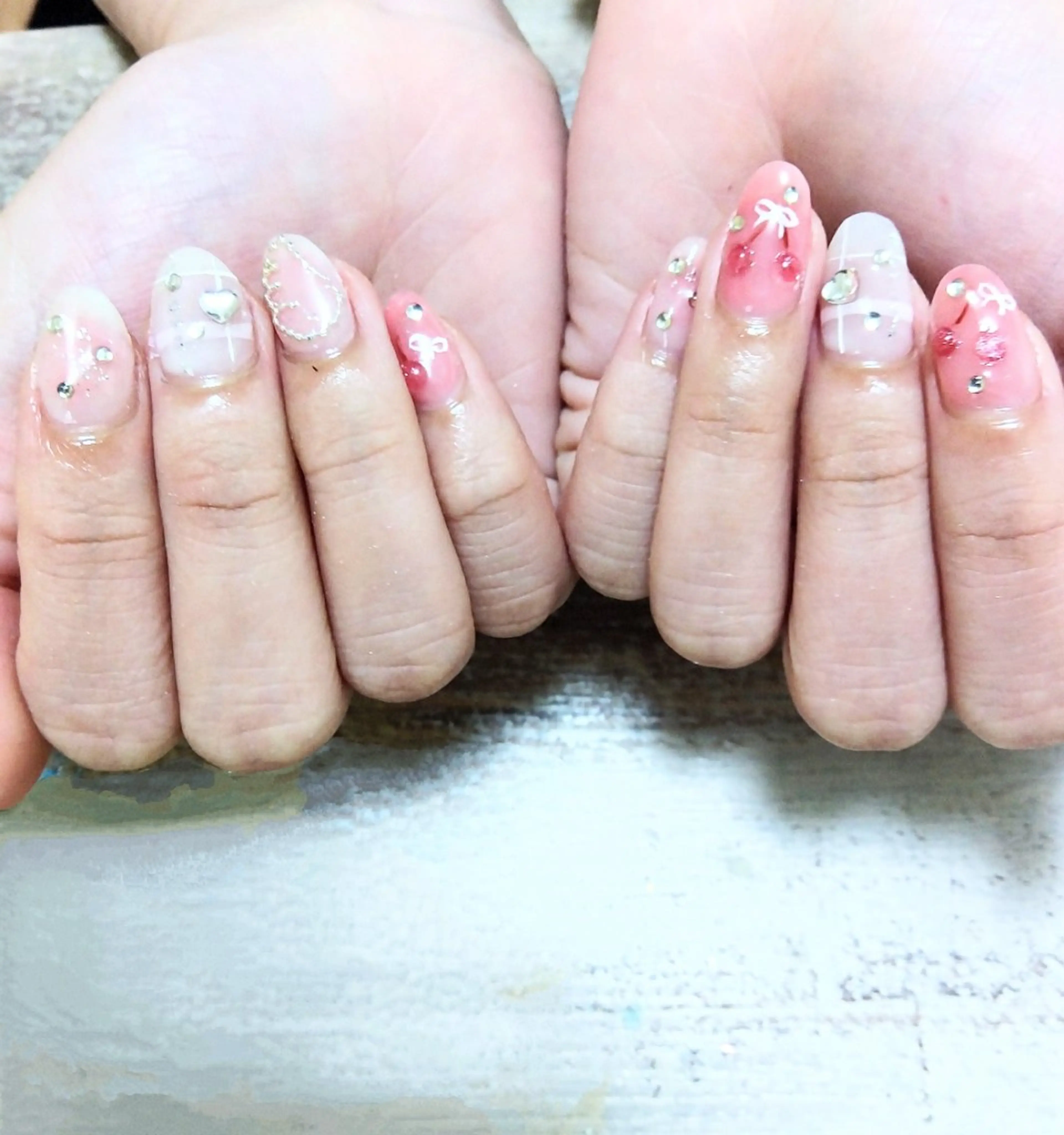 ネイル 持ち込み NailSalon Ne-Neのネイルデザイン