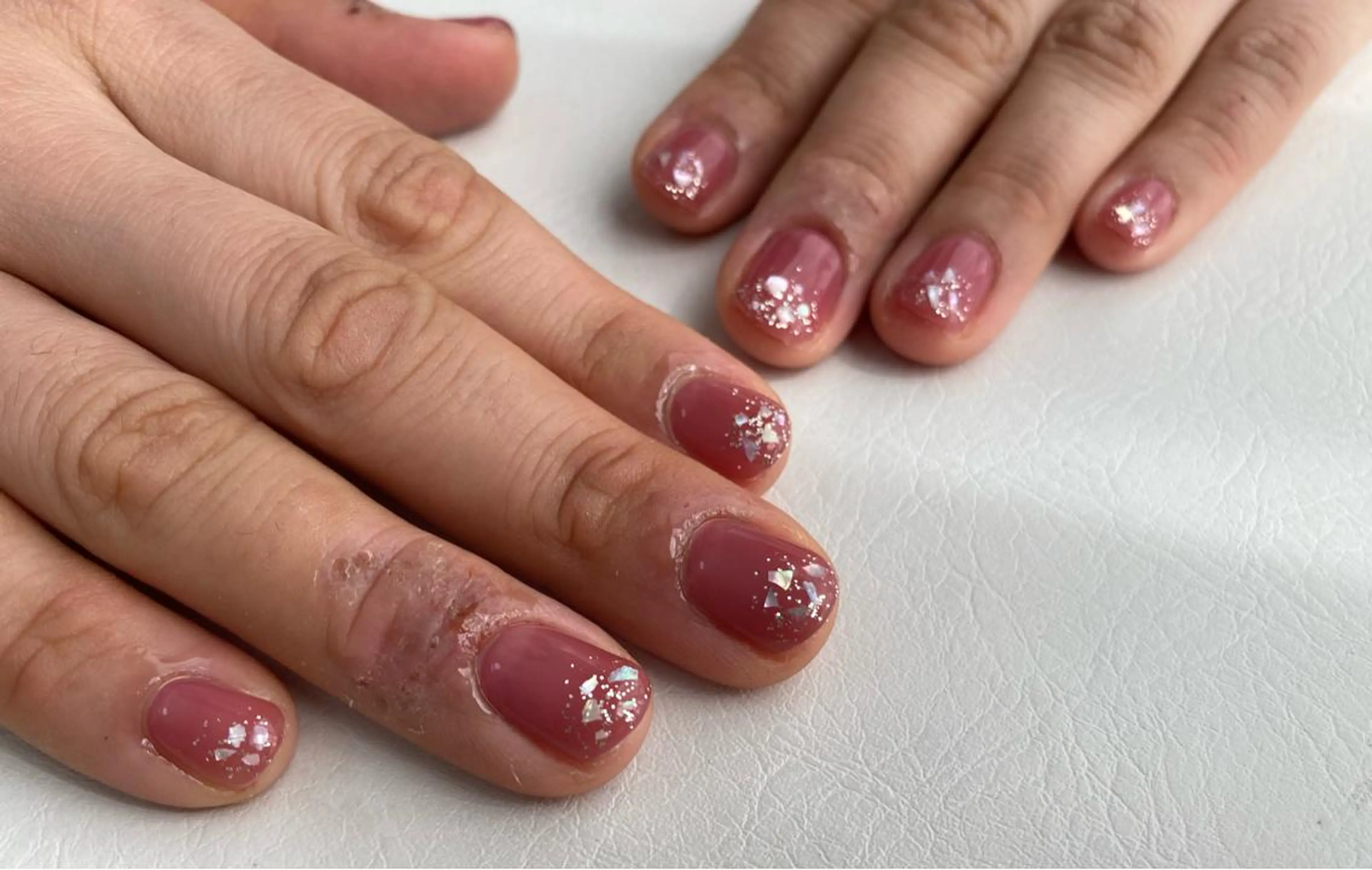 ネイル ハンドネイル Mana‪ ‪·͜· ❤︎‬のネイルデザイン