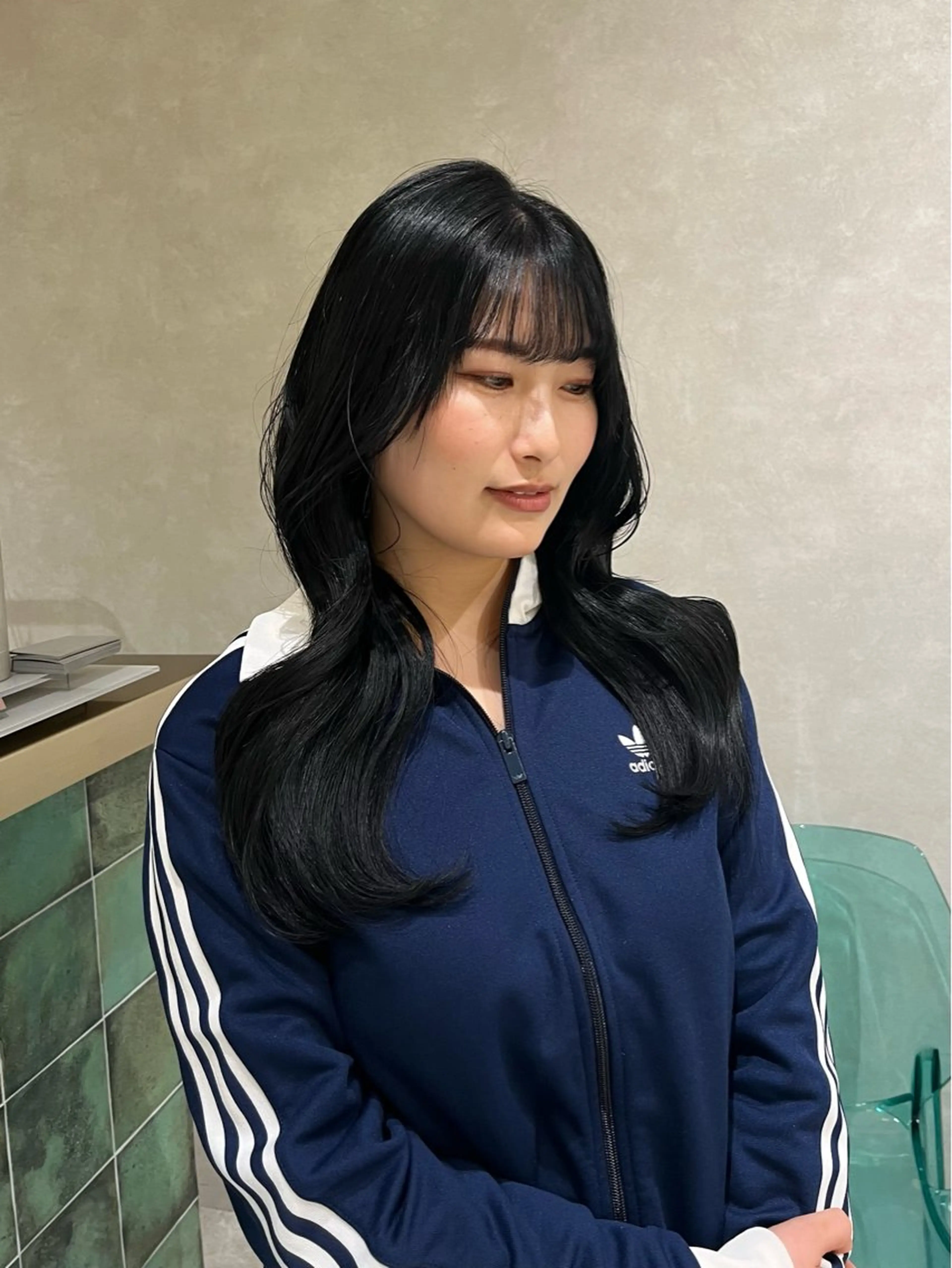 セミロング 韓国風ヘア 韓国風艶カラー 🇰🇷🩶/REIのヘアスタイル