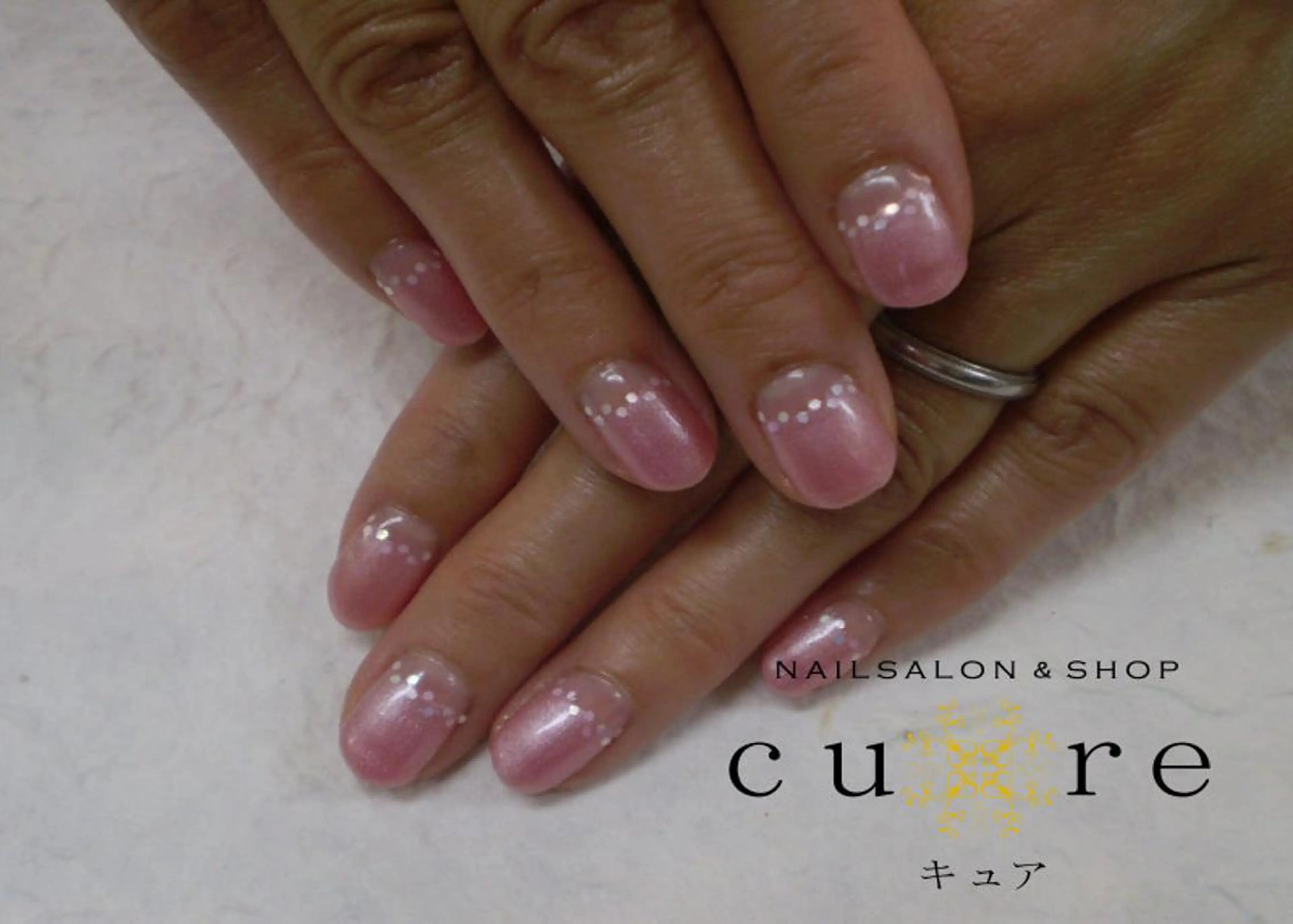 ショート ネイル ネイルサロン Cureのネイルデザイン